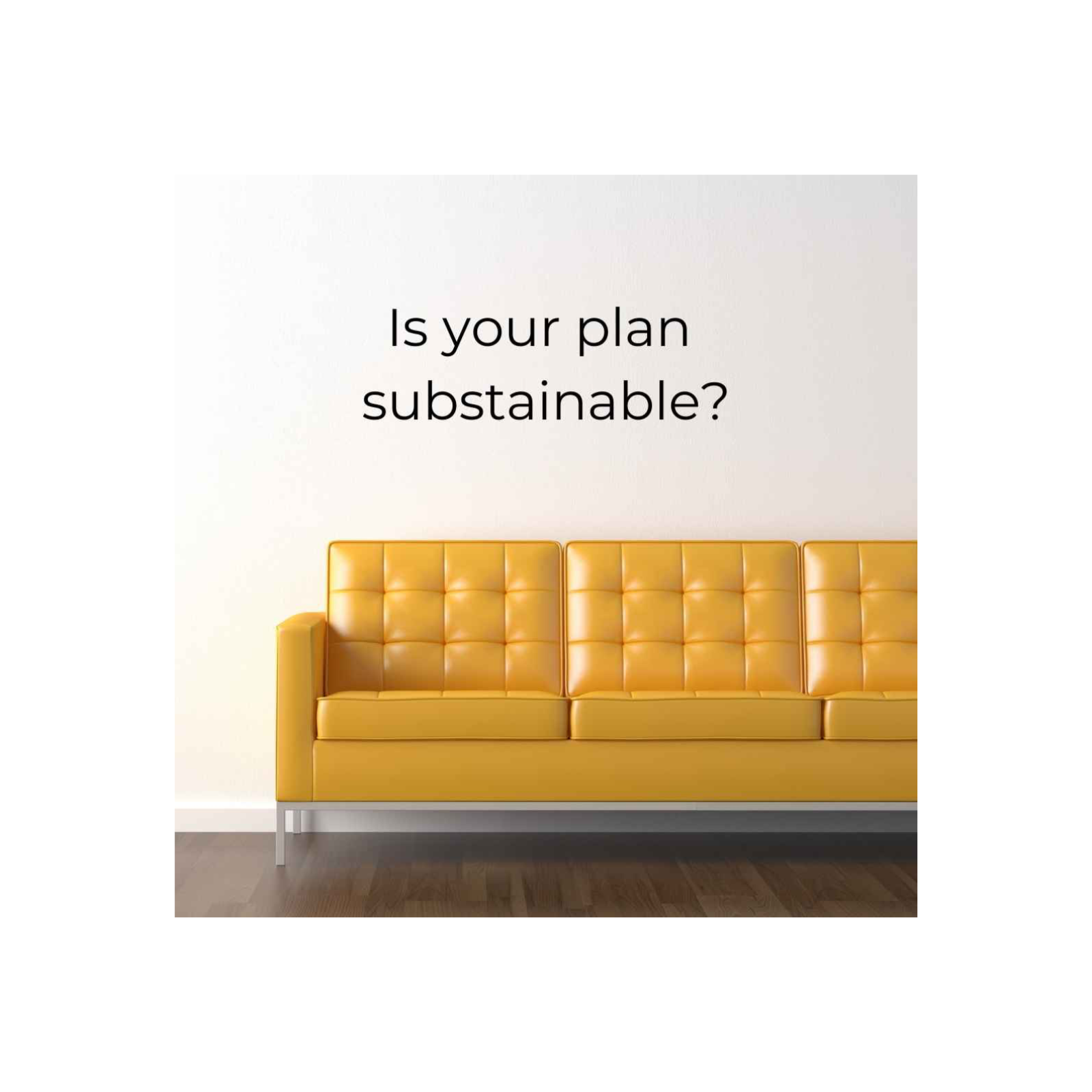 Is your plan sustainable? episode artwork
