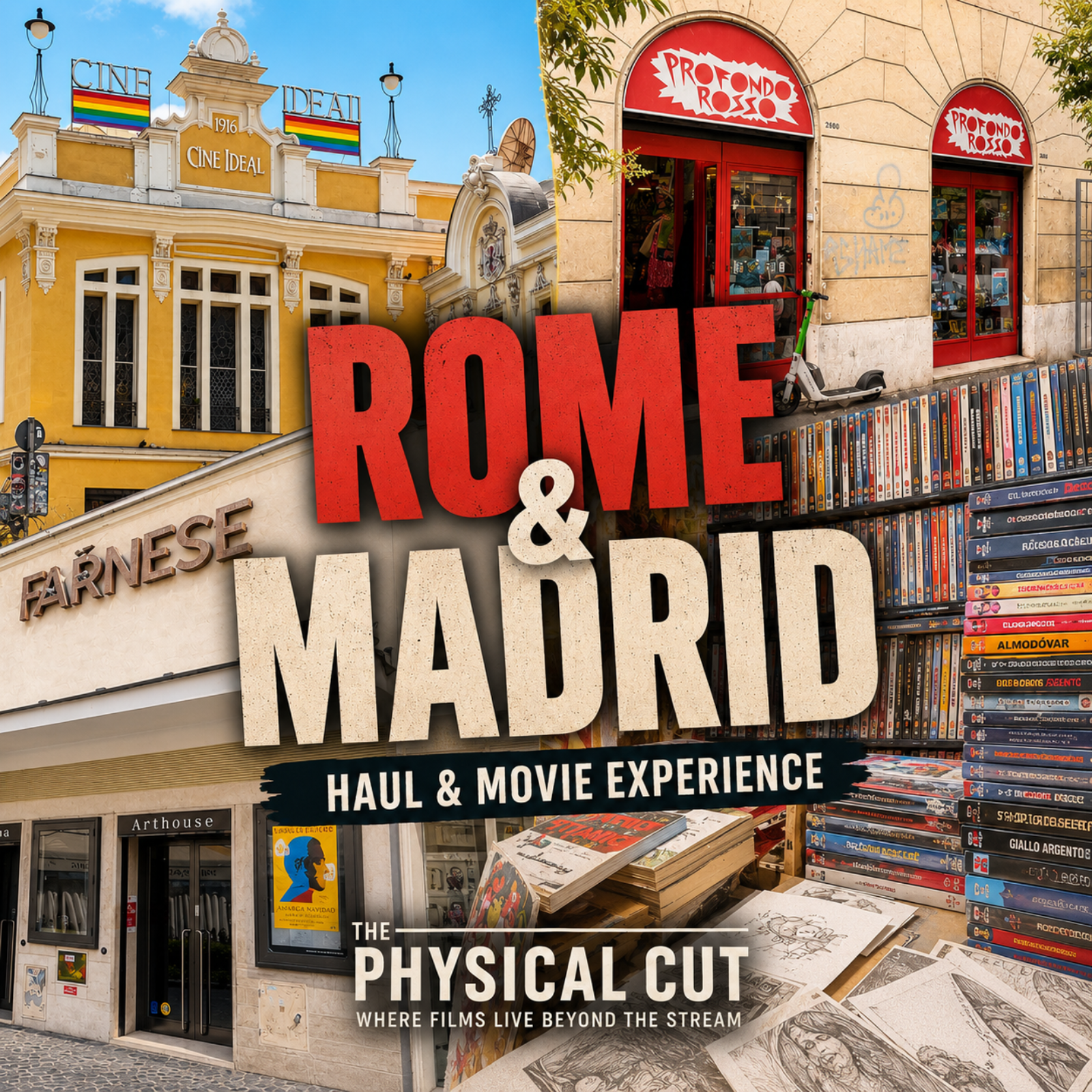 Rome vs. Madrid: Which City Is Better for Movie Fans & Physical Media Collectors? episode artwork