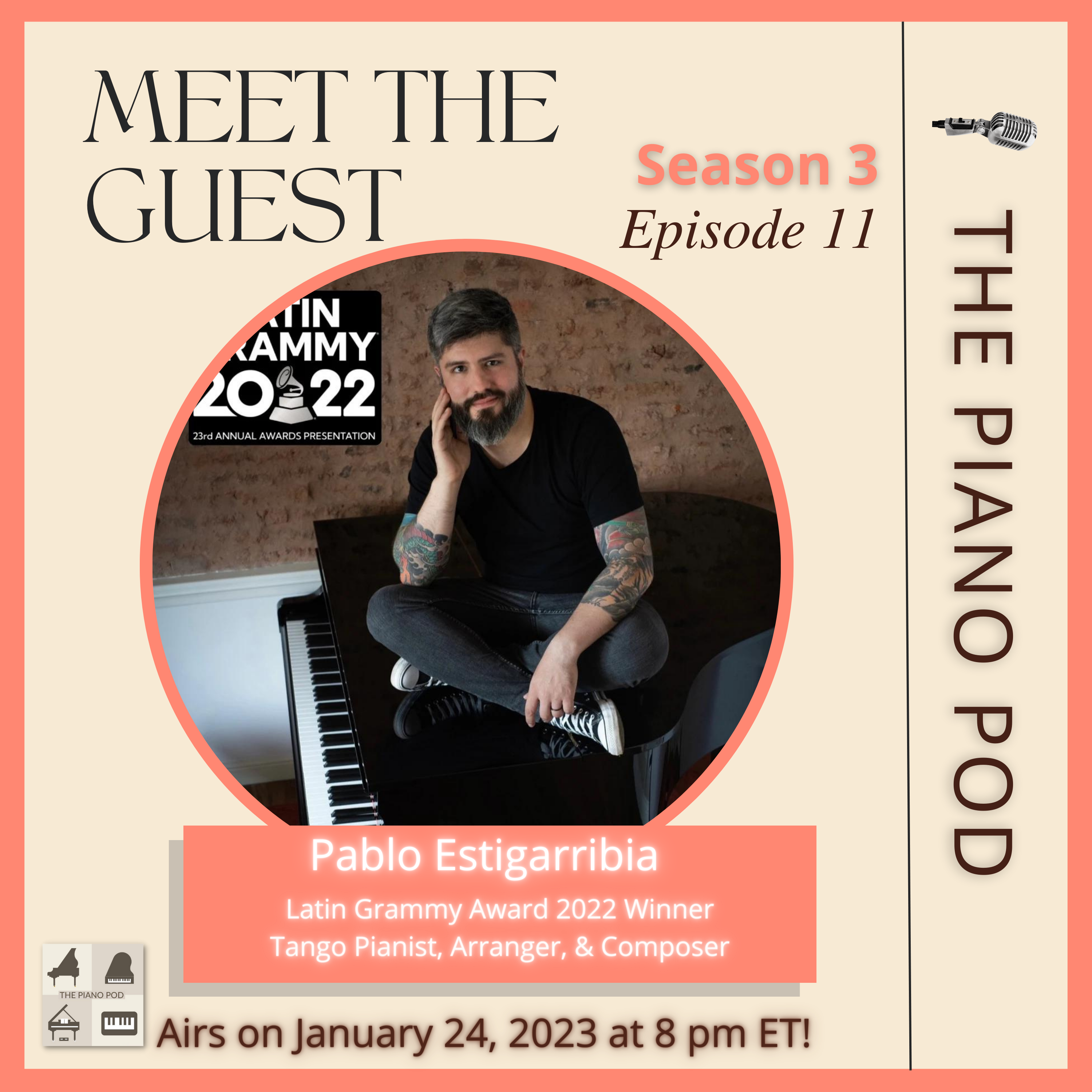 Trailer: Season 3 Episode 11 with Latin Grammy Award Winner, Pablo Estigarribia.