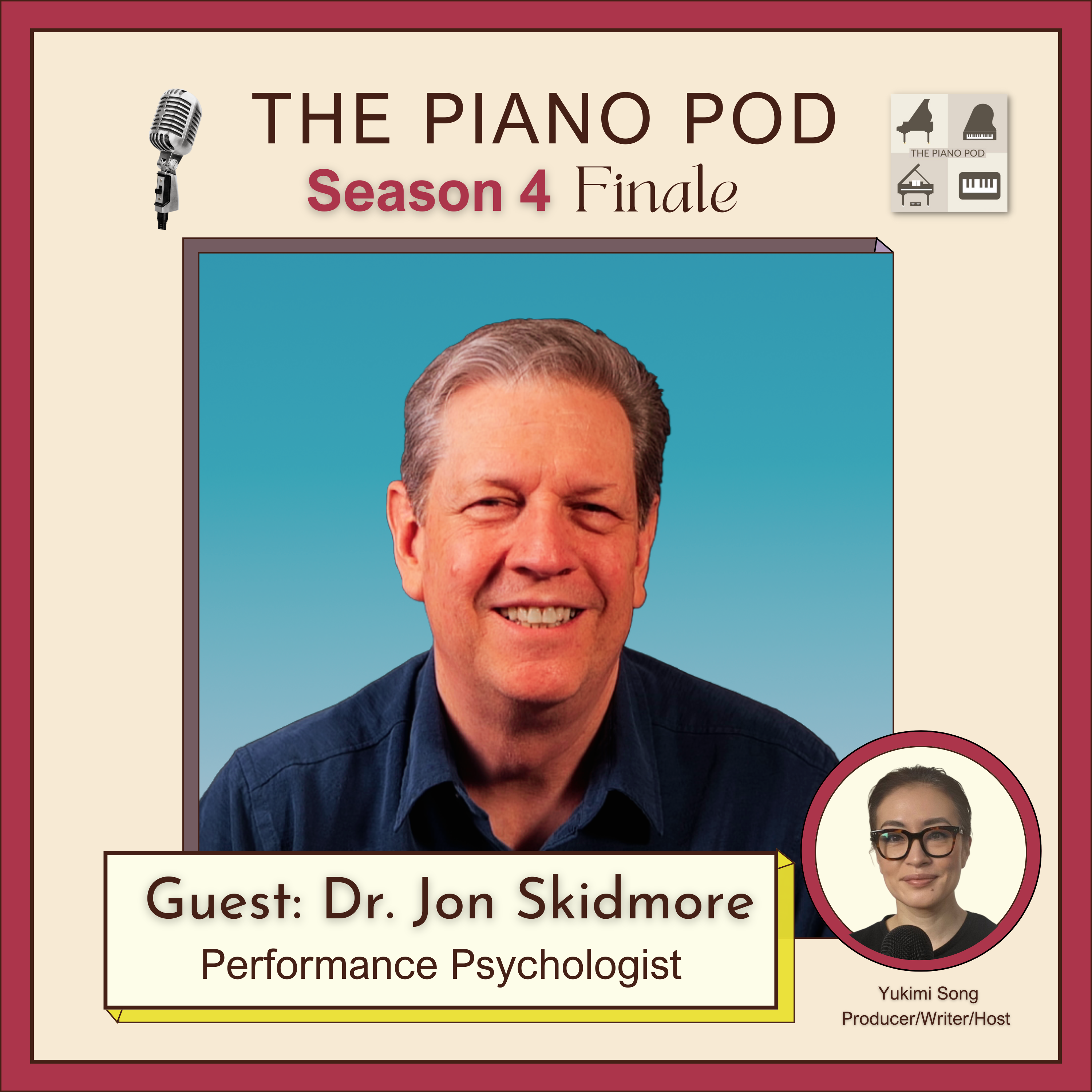 Season 4 Finale: "Conquer Performance Anxiety," feat. Dr. Jon Skidmore, Performance Psychologist