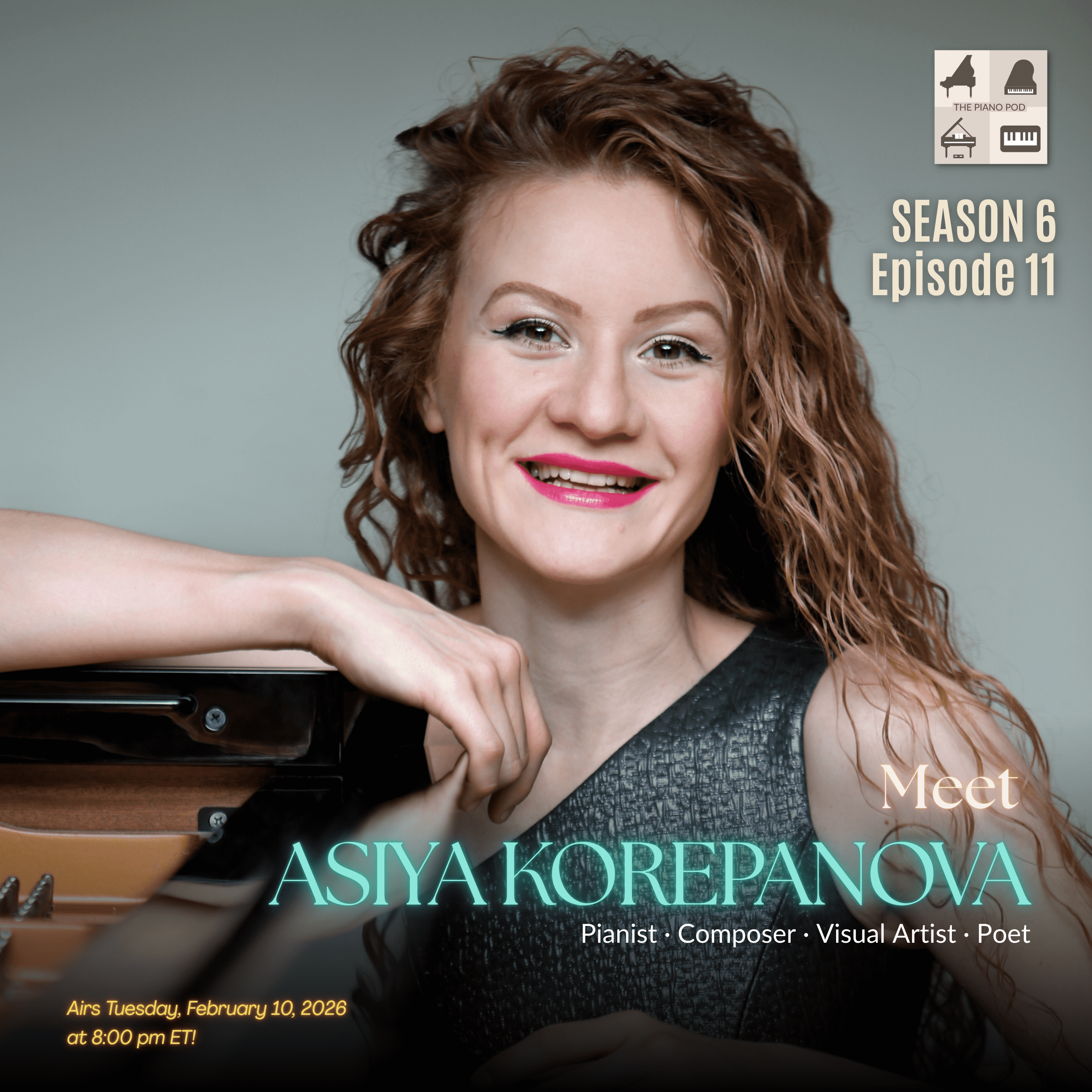 Official Trailer: "Fearless Vision" feat. Asiya Korepanova, Pianist/Composer/Visual Artist