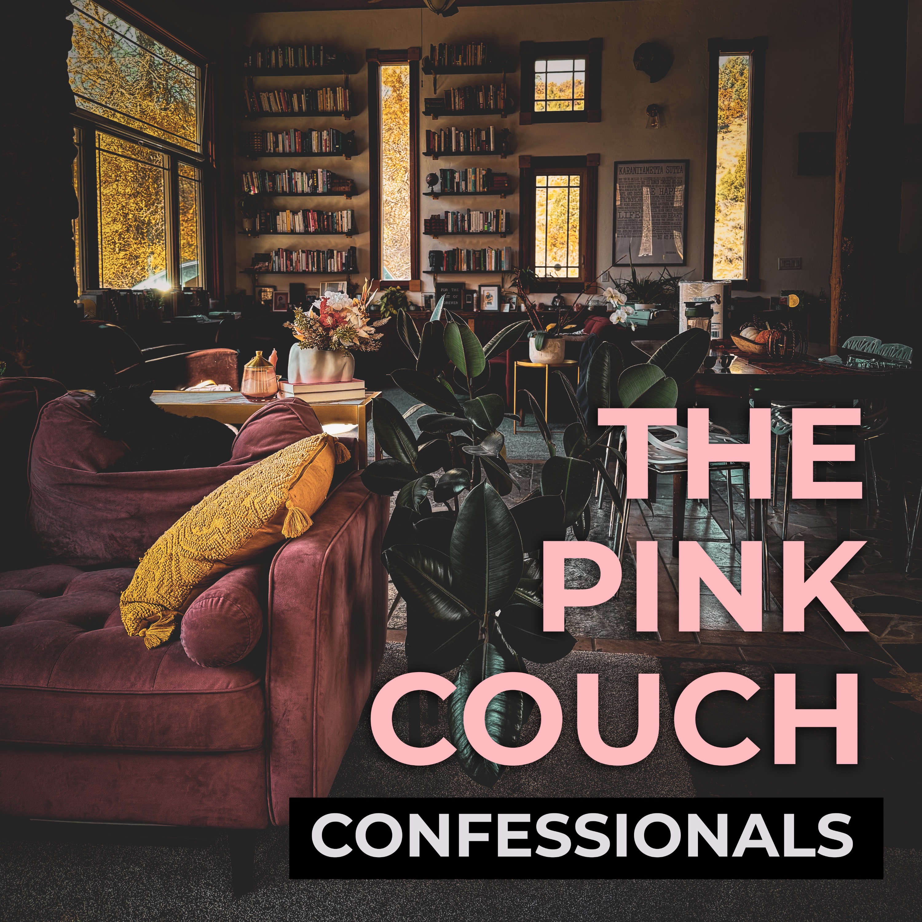 The Pink Couch Confessionals podcast artwork