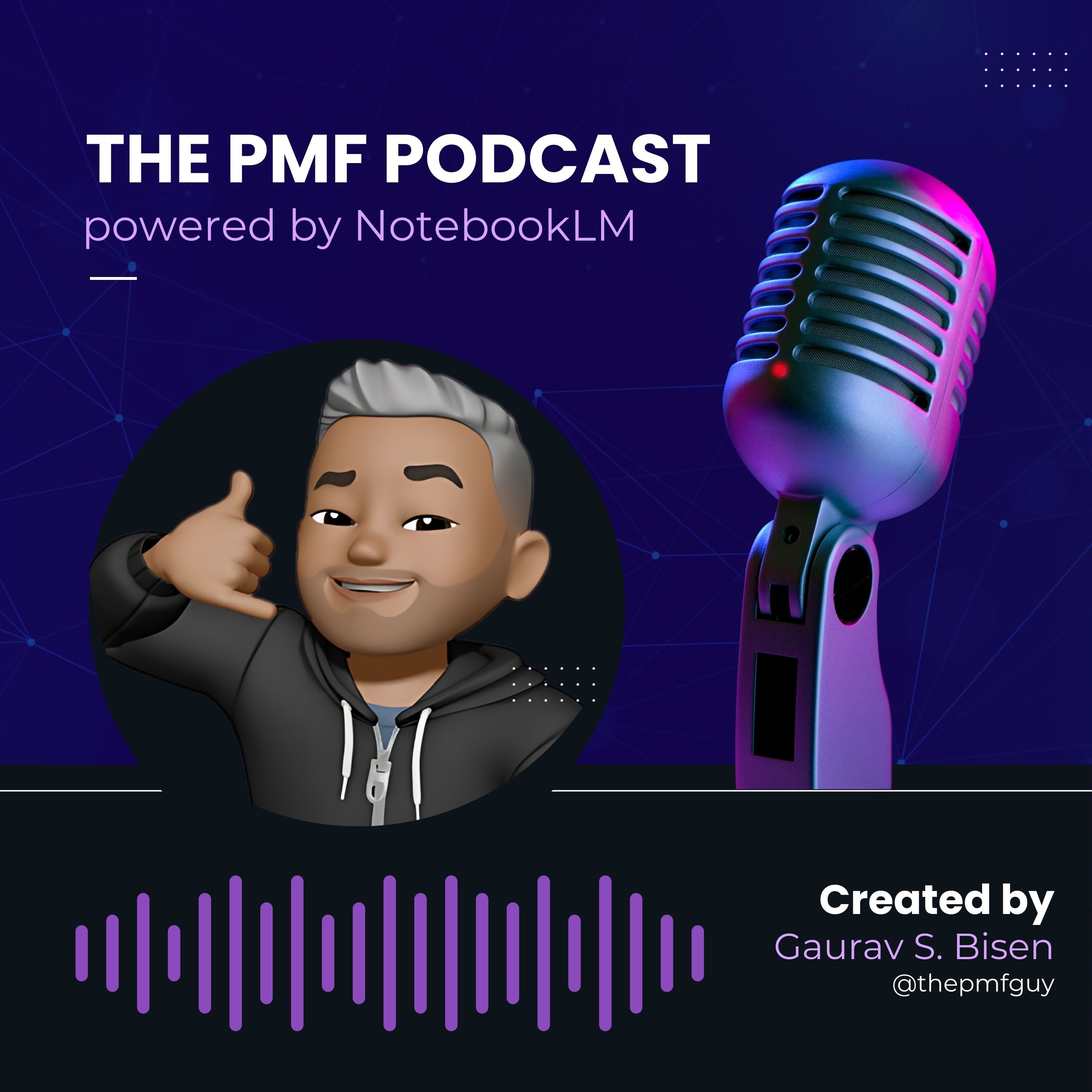 The PMF Podcast - PLG Stories - Growth Hacks - AI Tools and Reviews podcast artwork