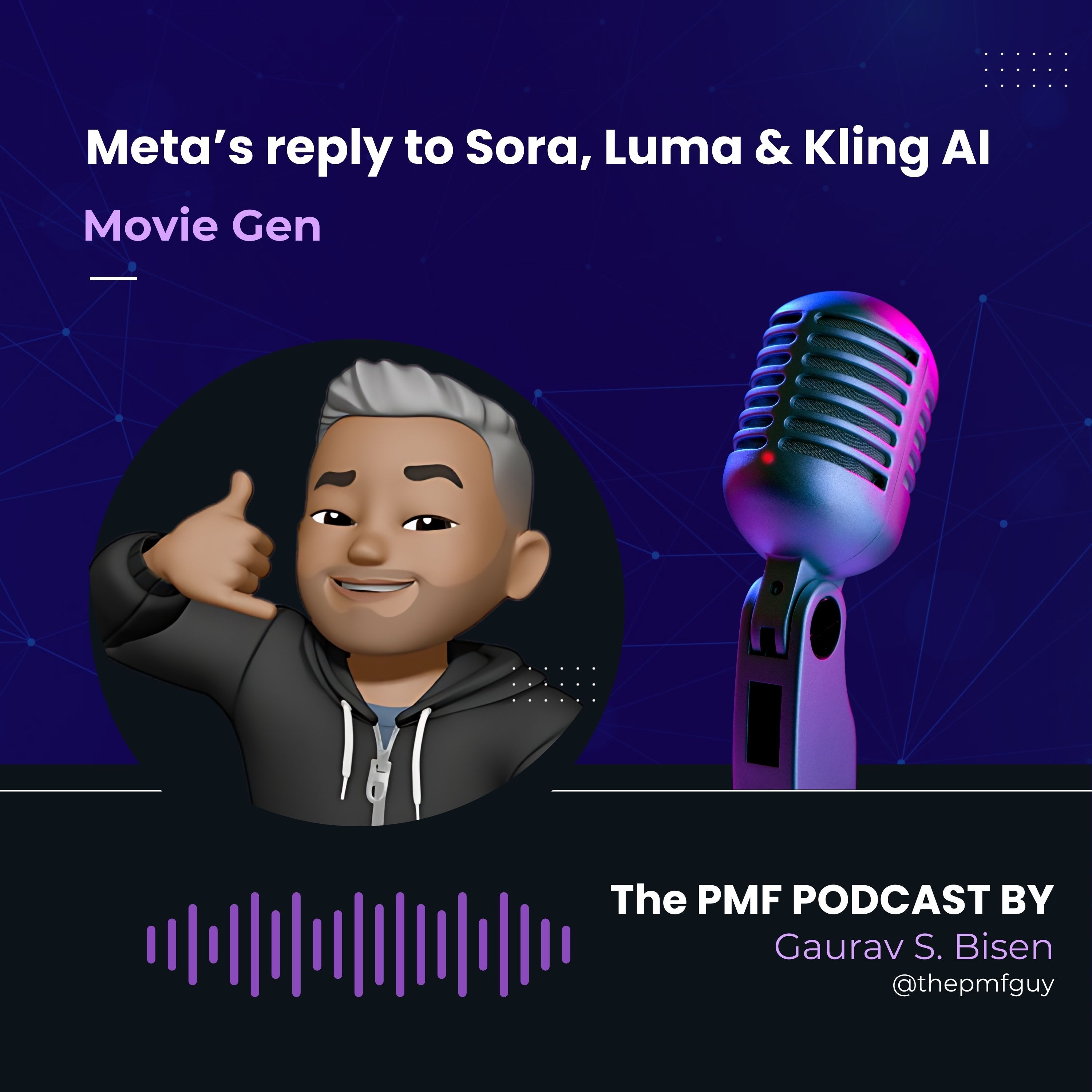 A complete deep dive on Meta's Movie Gen - A reply to Sora, Kling & LumaLabs episode artwork