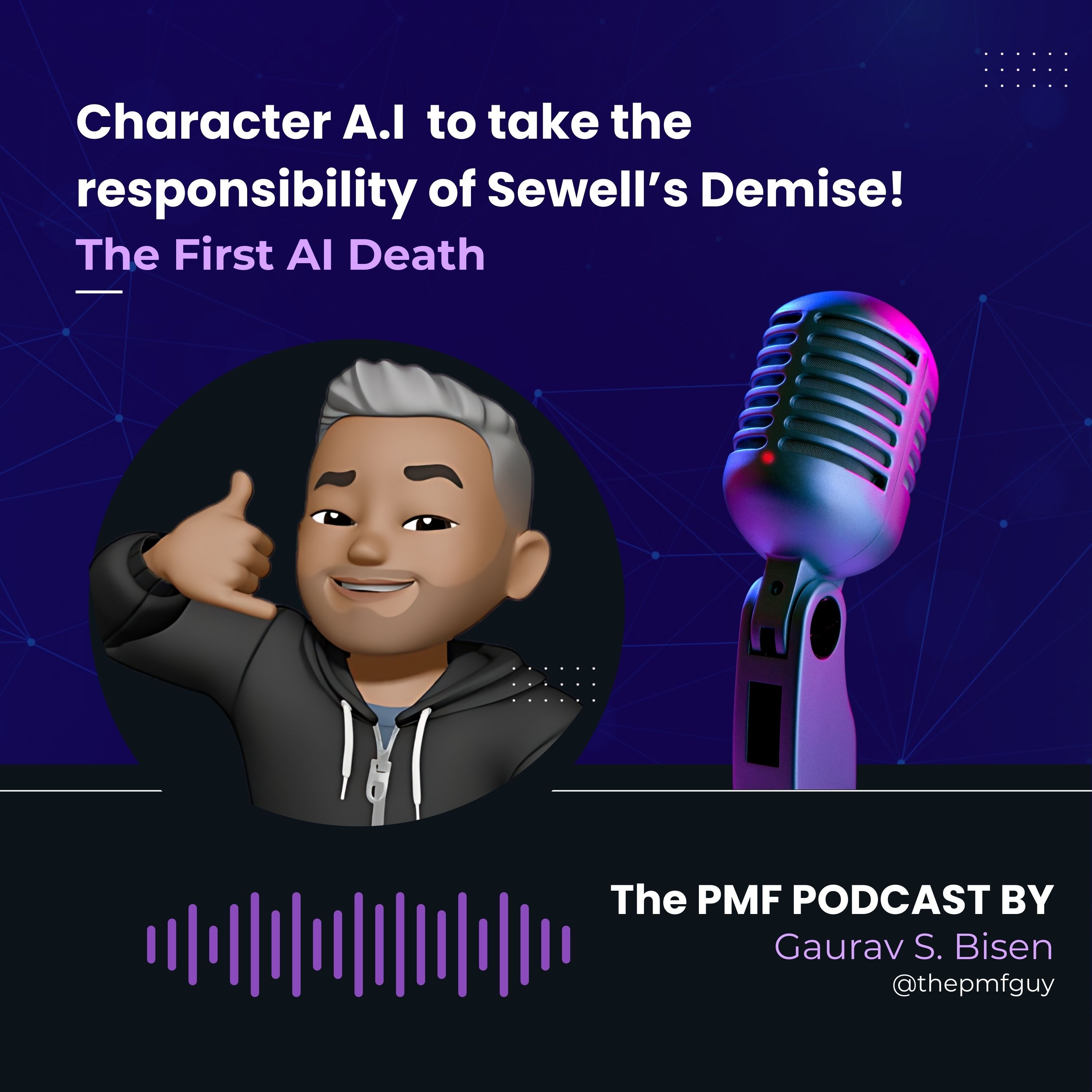 Character A.I responsible for a Teen’s Suicide - The First AI Death! episode artwork