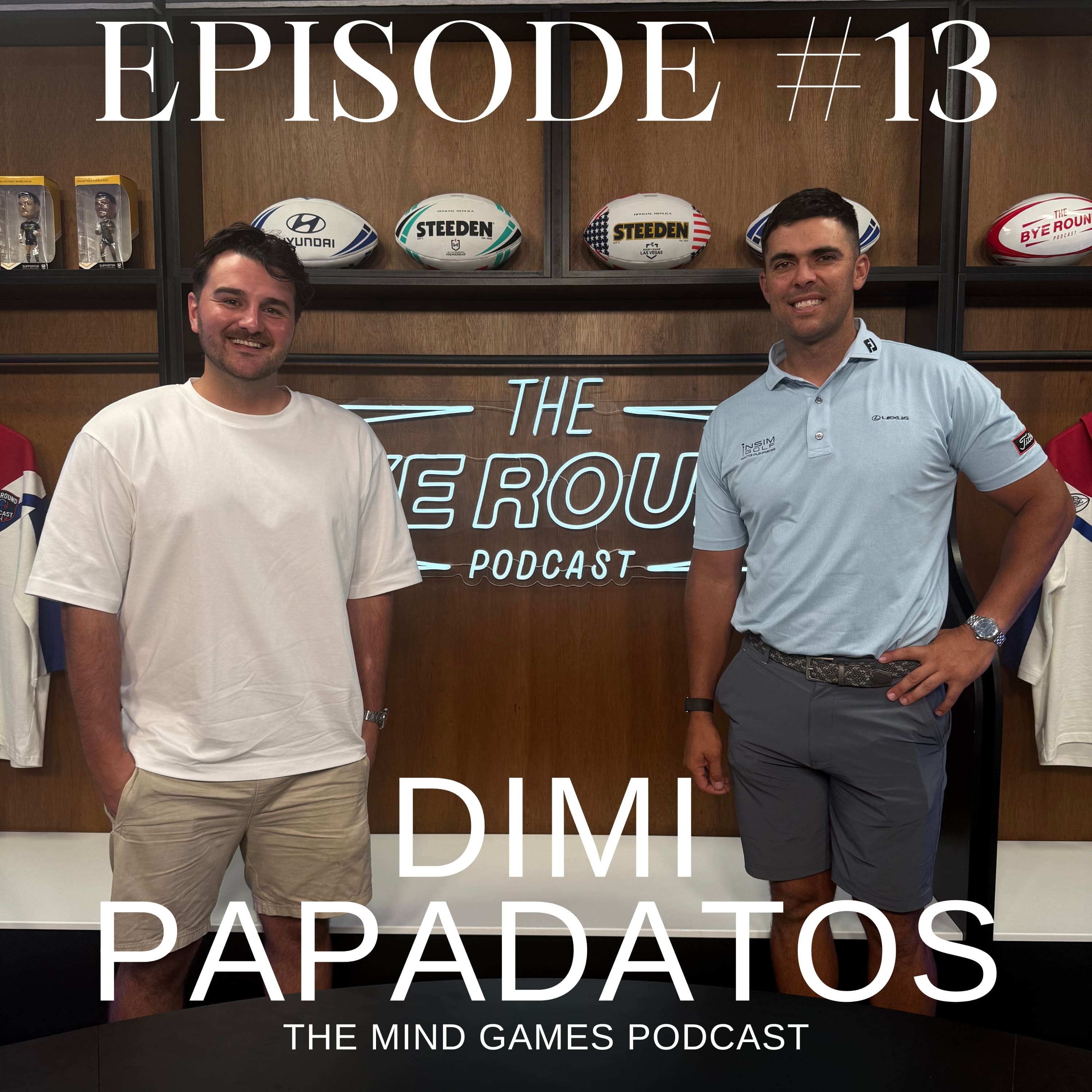 #13 Dimi Papadatos   Life of a Pro Golfer, mindset, business and more! episode artwork