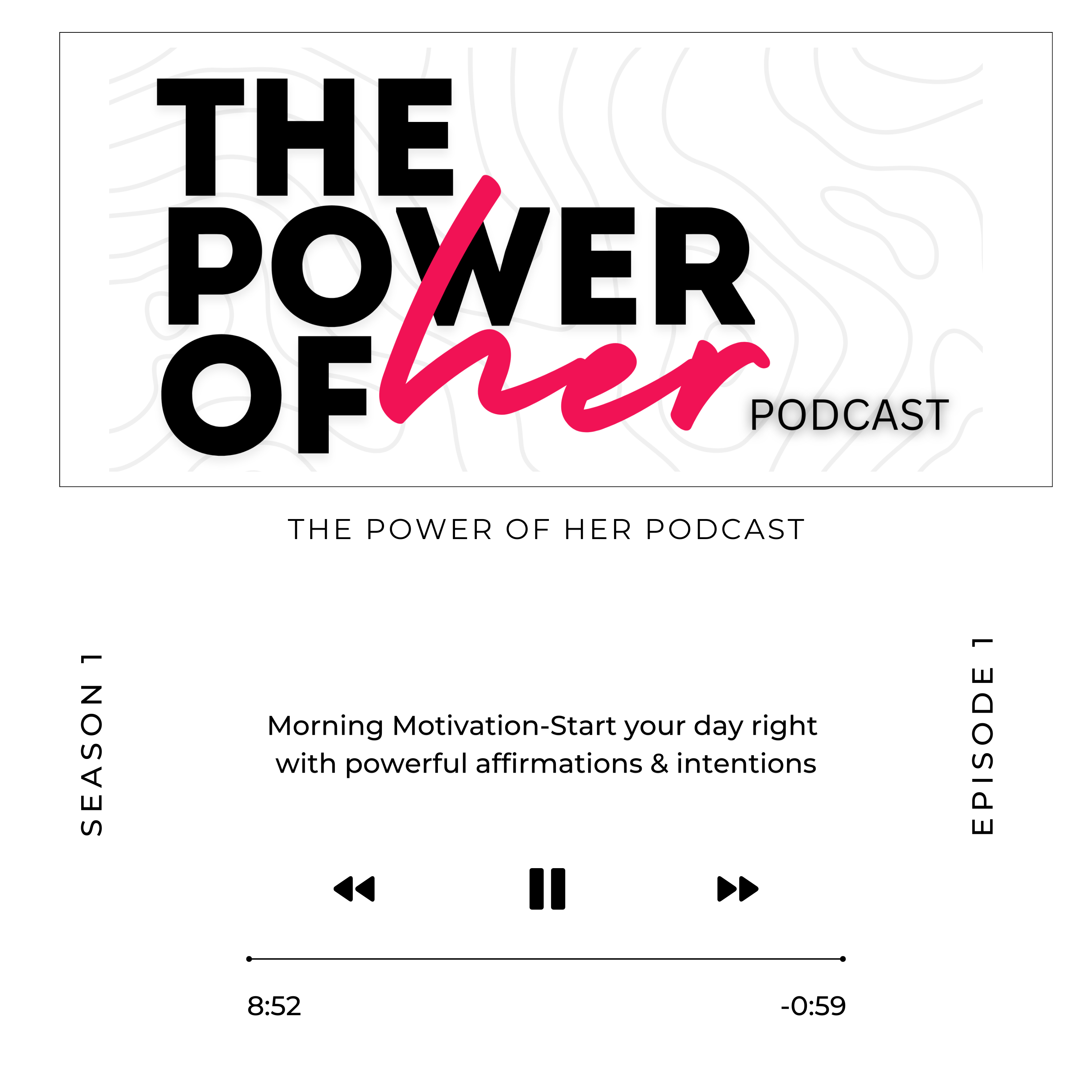 Morning Motivation- Start your day right! Powerful affirmations & setting intentions episode artwork