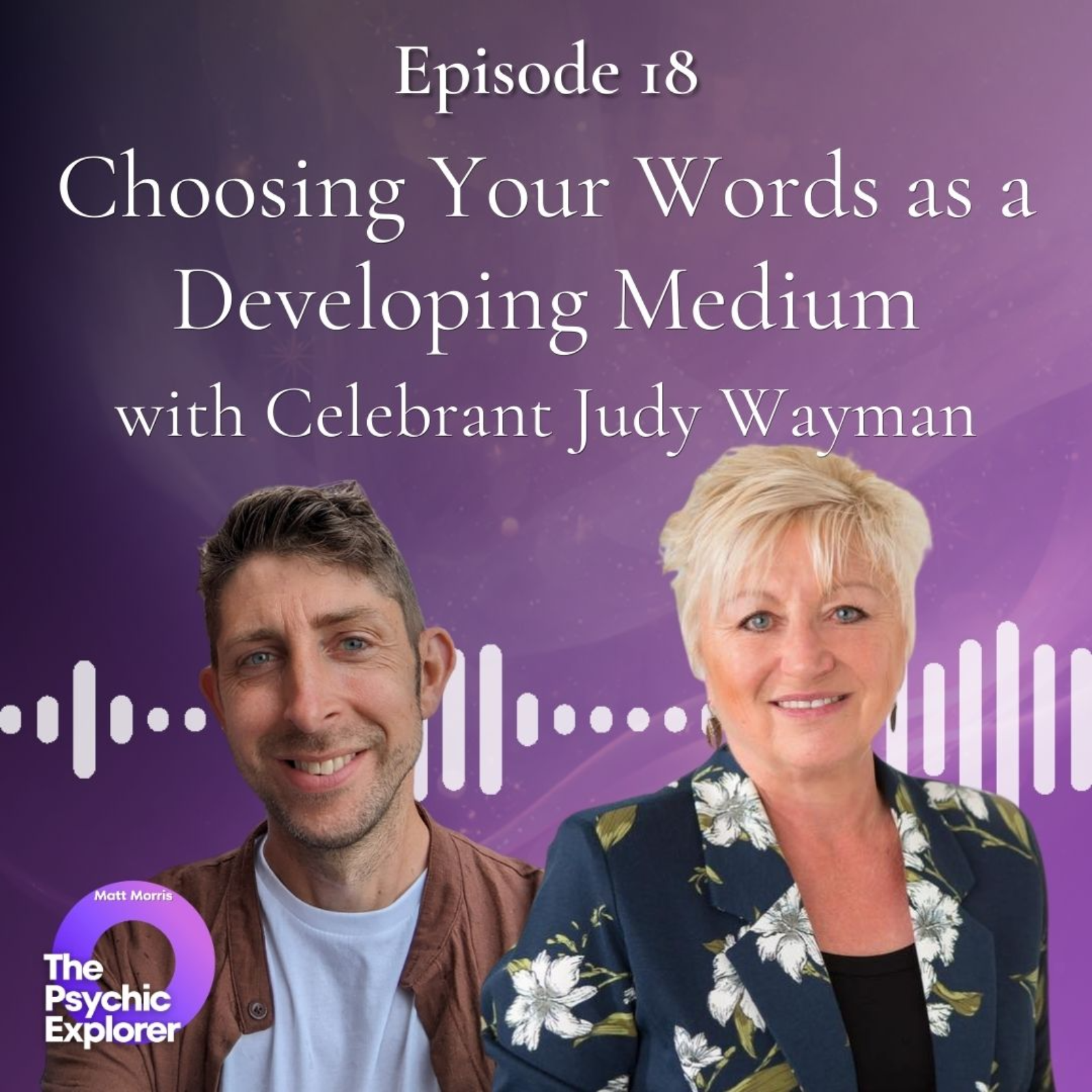 Choosing Your Words as a Developing Medium — with Celebrant Judy Wayman 🔮 episode artwork