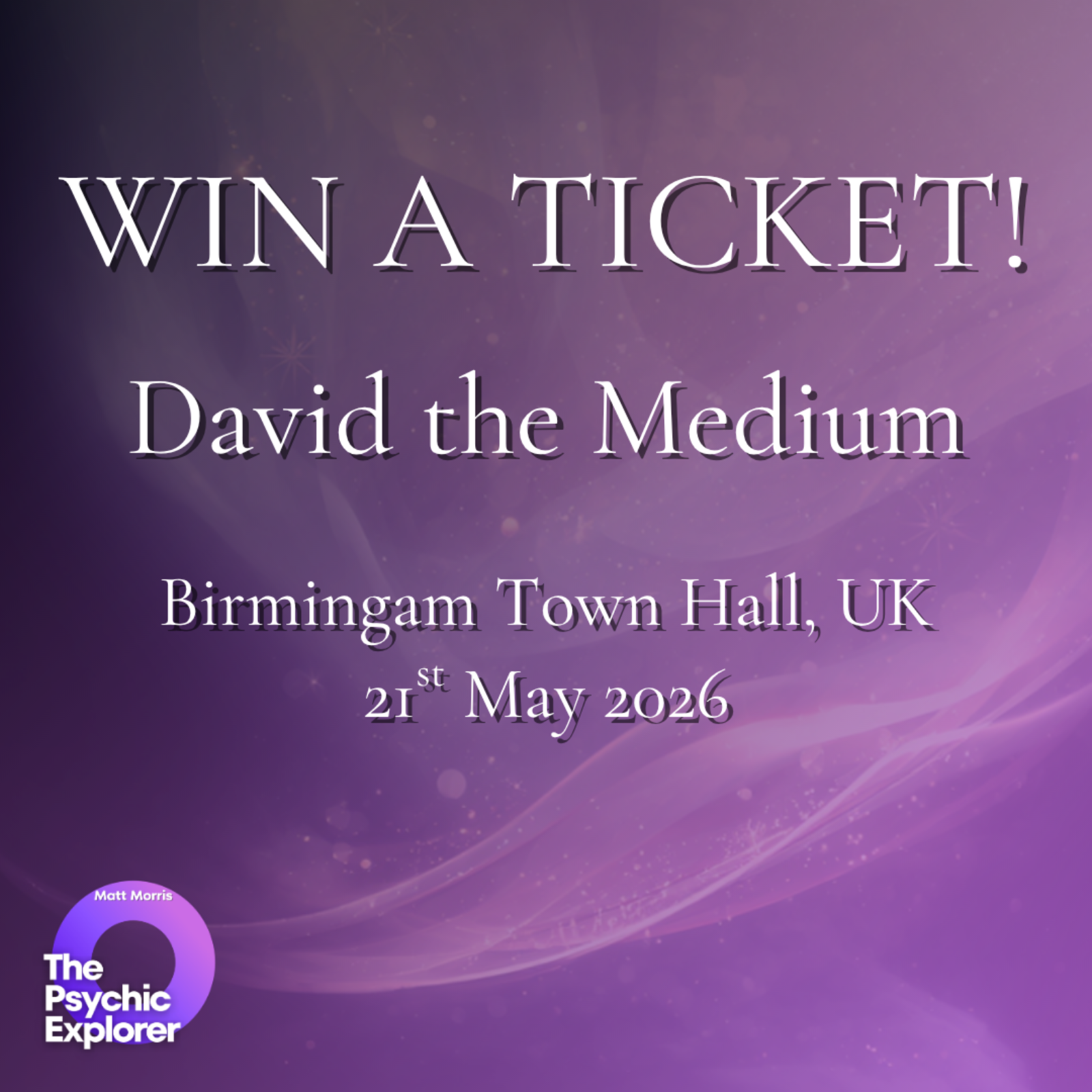✨ Win a Ticket to See David the Medium Live — A Special Giveaway Episode! ✨ episode artwork