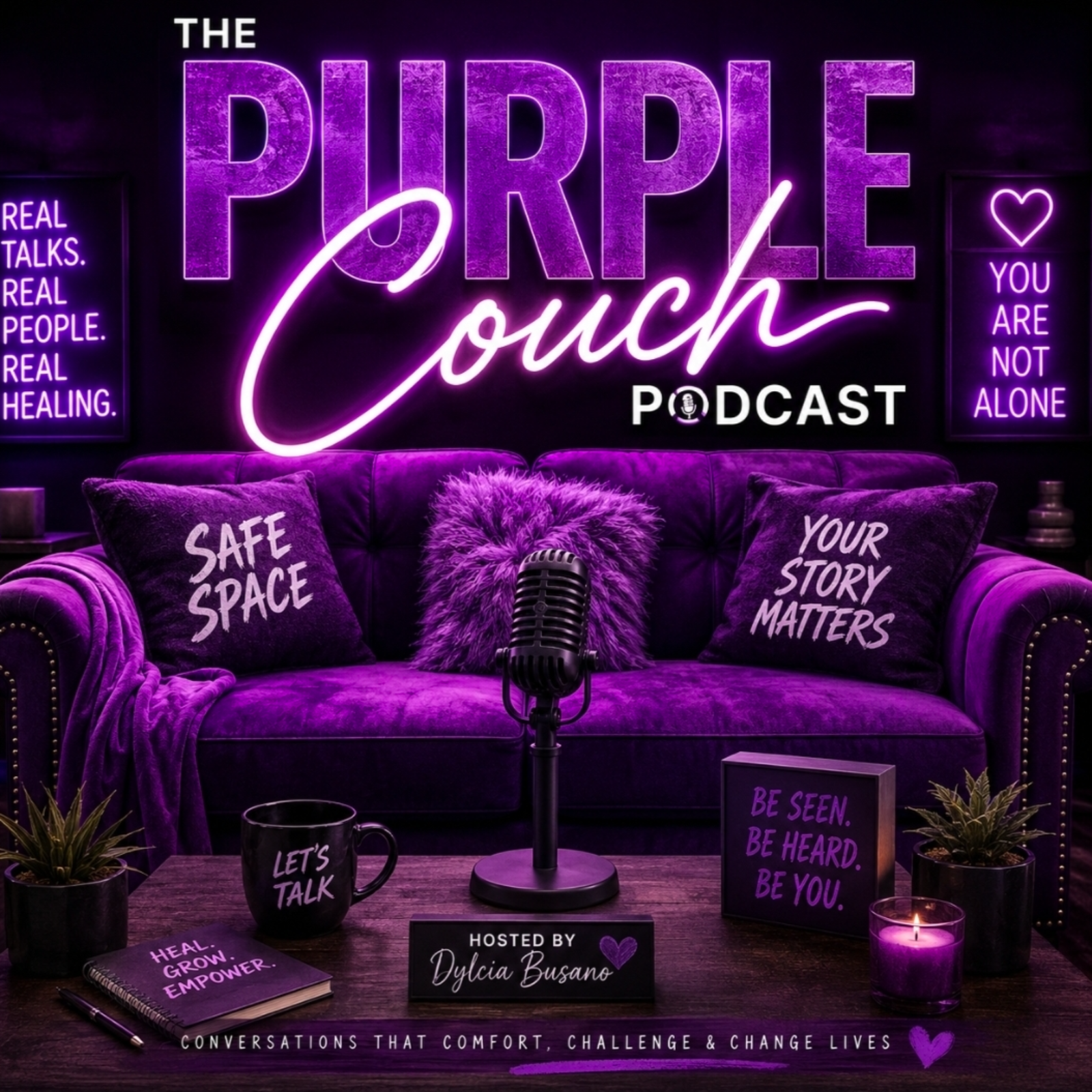 The Purple Couch Podcast cover art