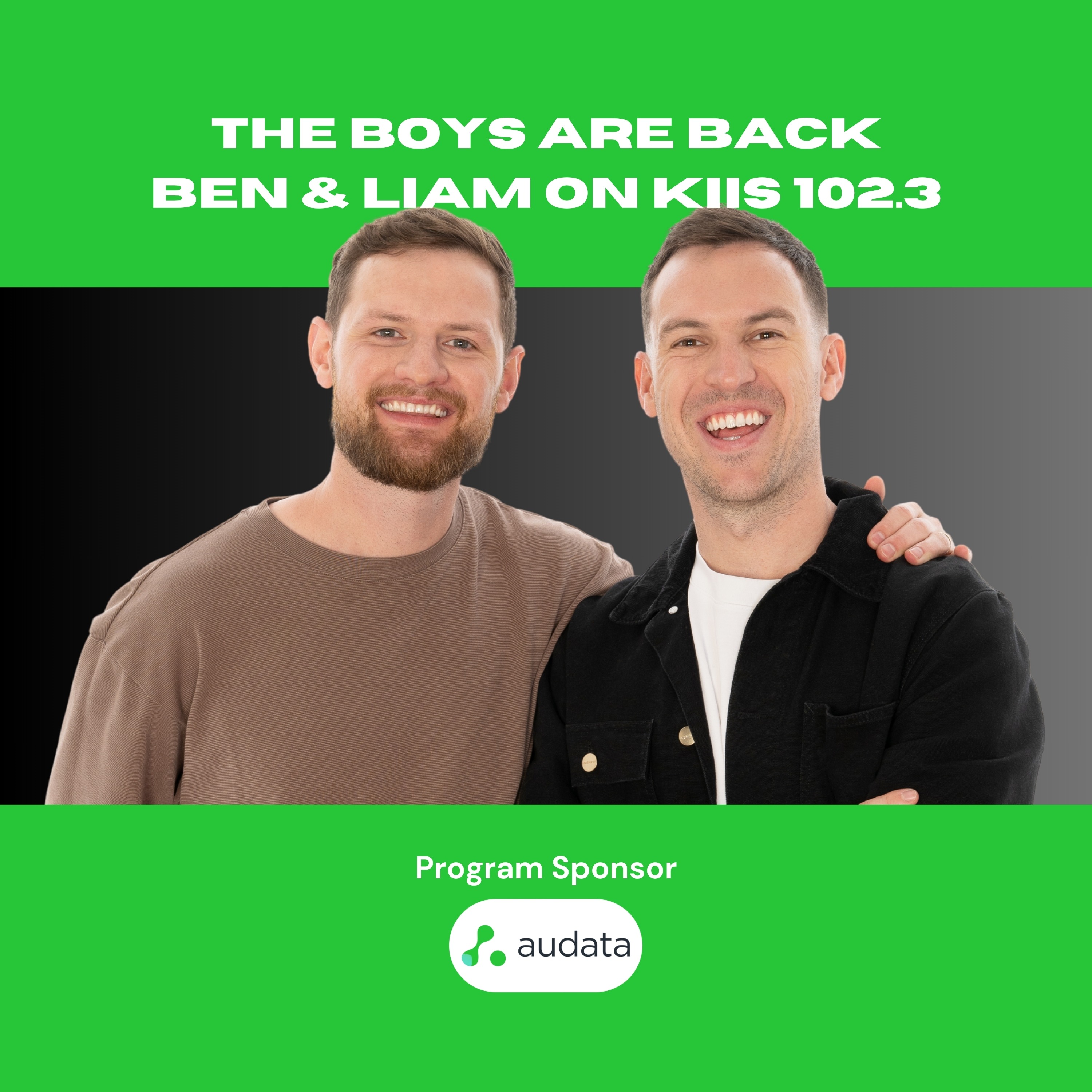 "We're loving being back on Breakfast": KIIS 102.3 Adelaide's Ben & Liam