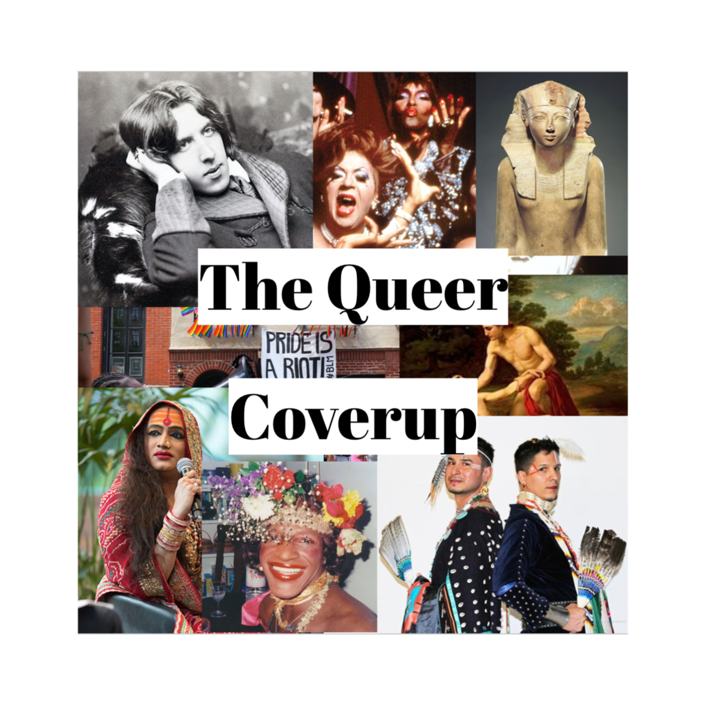 The Queer Coverup; an Exploration of Queer History podcast artwork