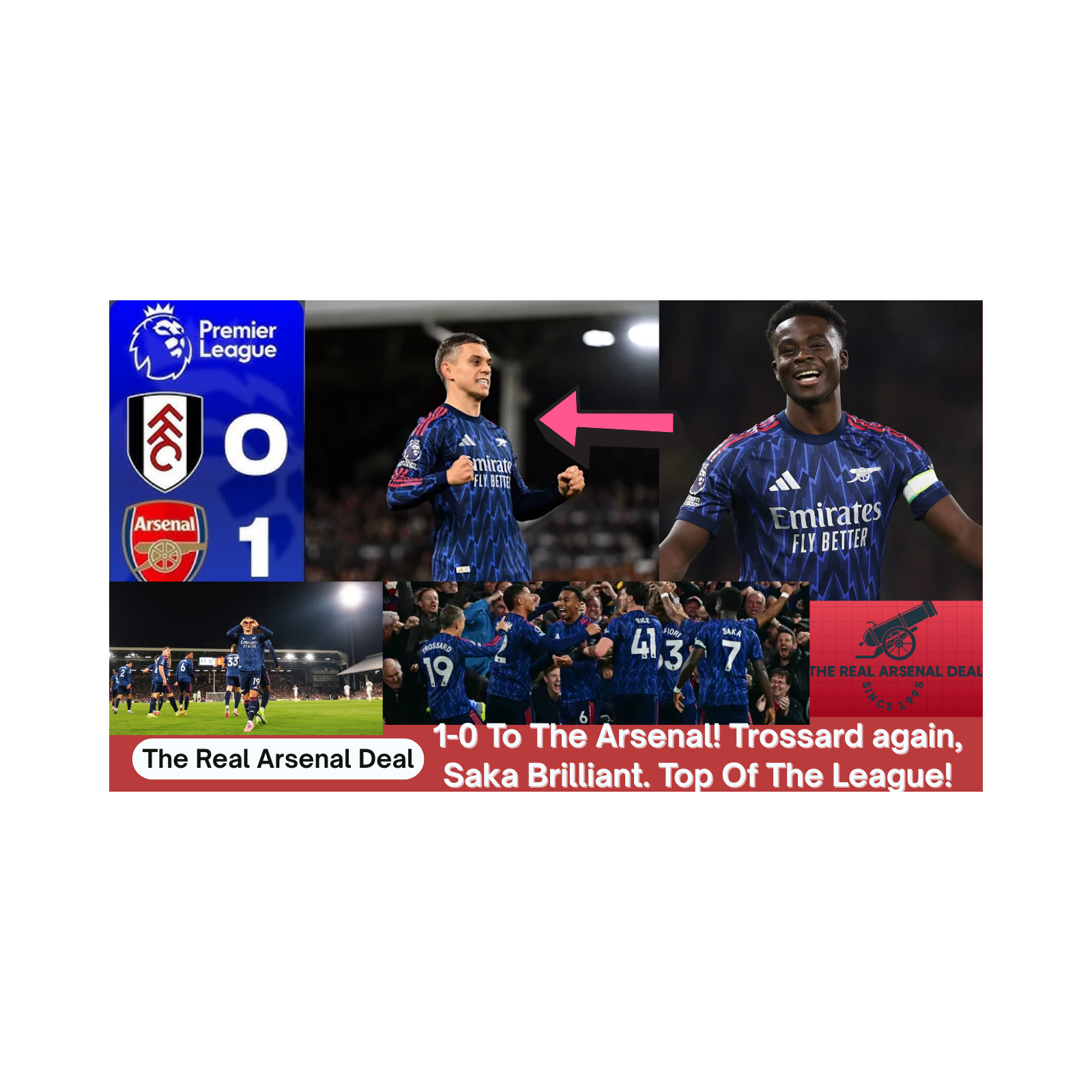 FULHAM 0-1 ARSENAL | Defensive Masterclass! Trossard Scores, Saka Shines & Another Clean Sheet! episode artwork