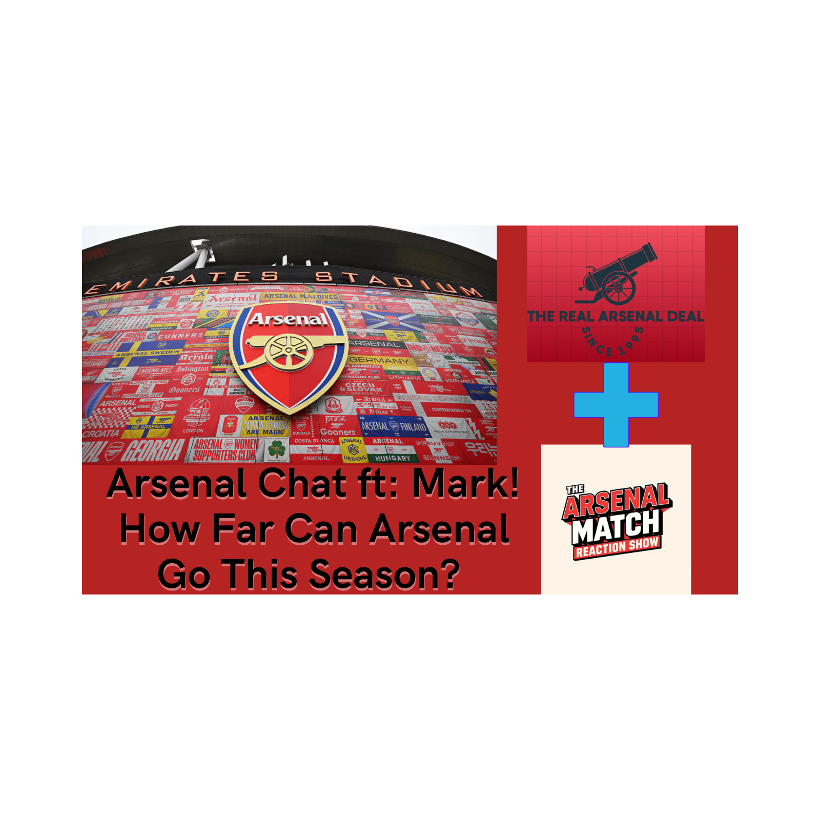 ARSENAL TALK! | Mark from The Arsenal Match Reaction Show RETURNS | Atletico Madrid Review + Crystal Palace Preview! 🔴⚪ episode artwork