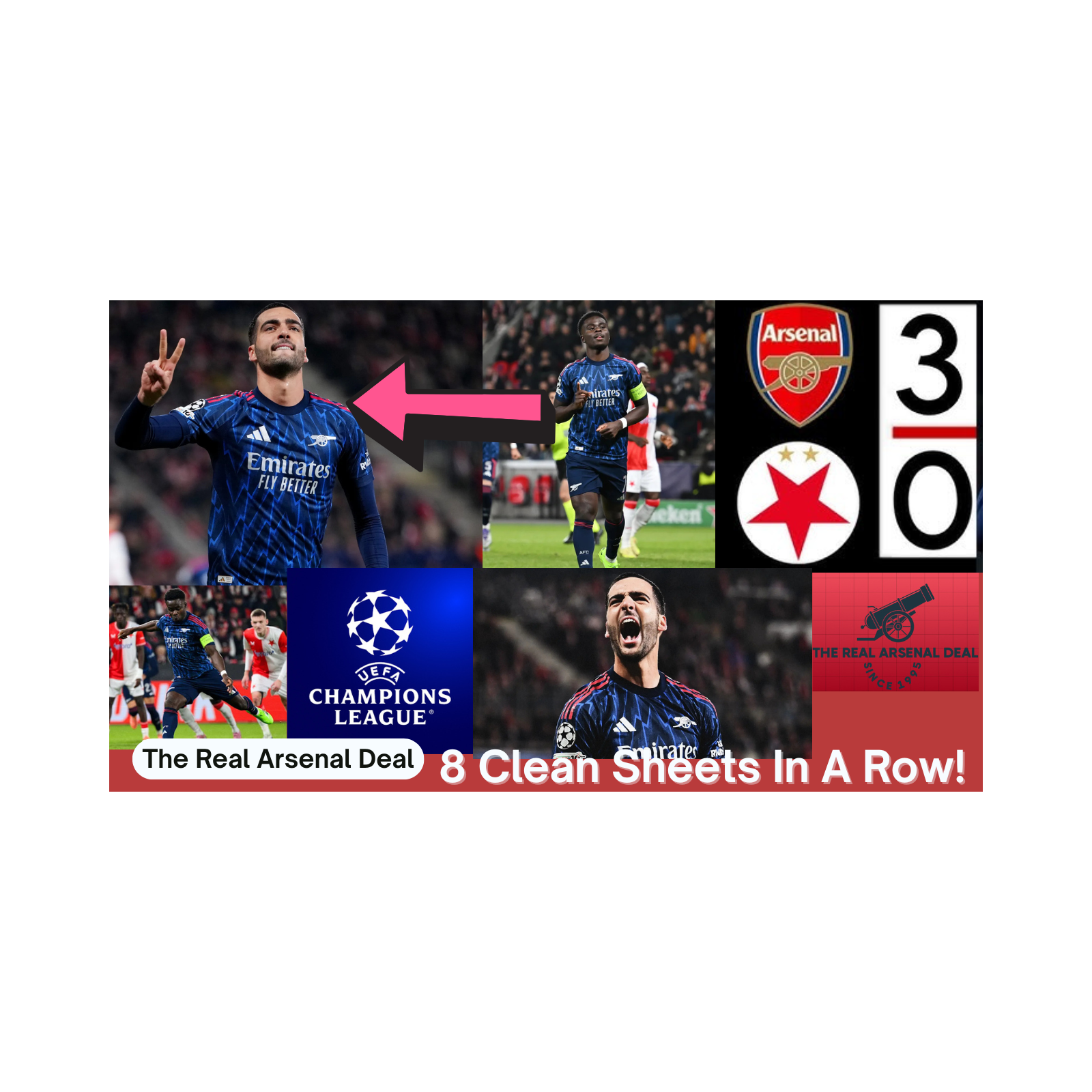 Arsenal DOMINATE Again! Slavia Praha 0-3 Arsenal | Saka & Merino Shine | 8 Clean Sheets In A Row! episode artwork