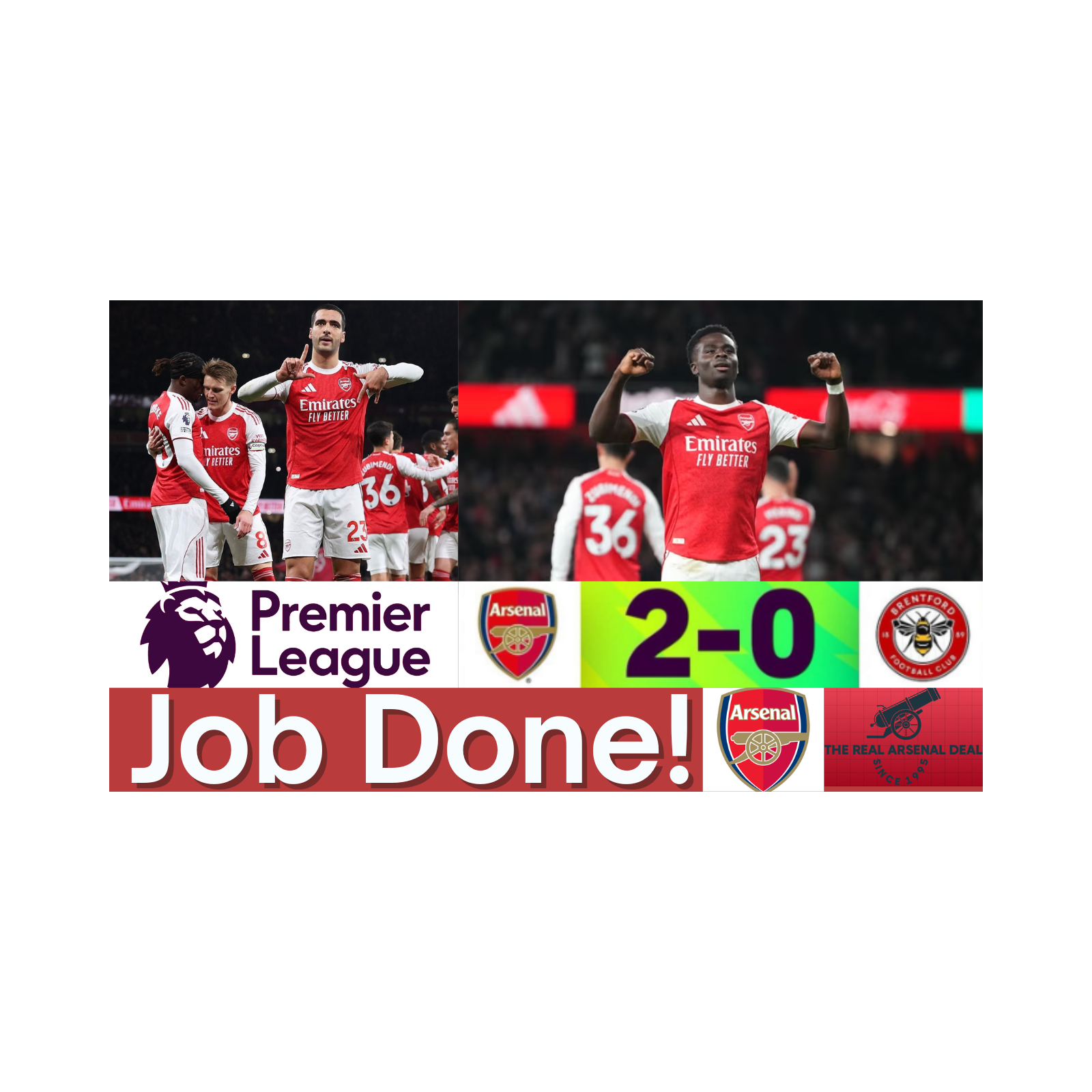 Arsenal 2-0 Brentford | Not Pretty… But Job DONE! Clean Sheet + Worrying Injuries episode artwork