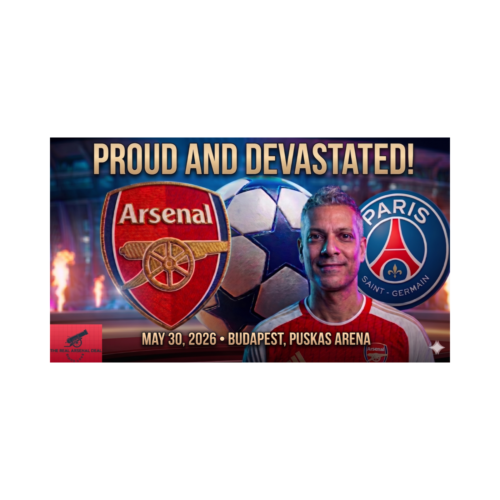 Heartbreak in Budapest: Arsenal Fall on Penalties to PSG episode artwork