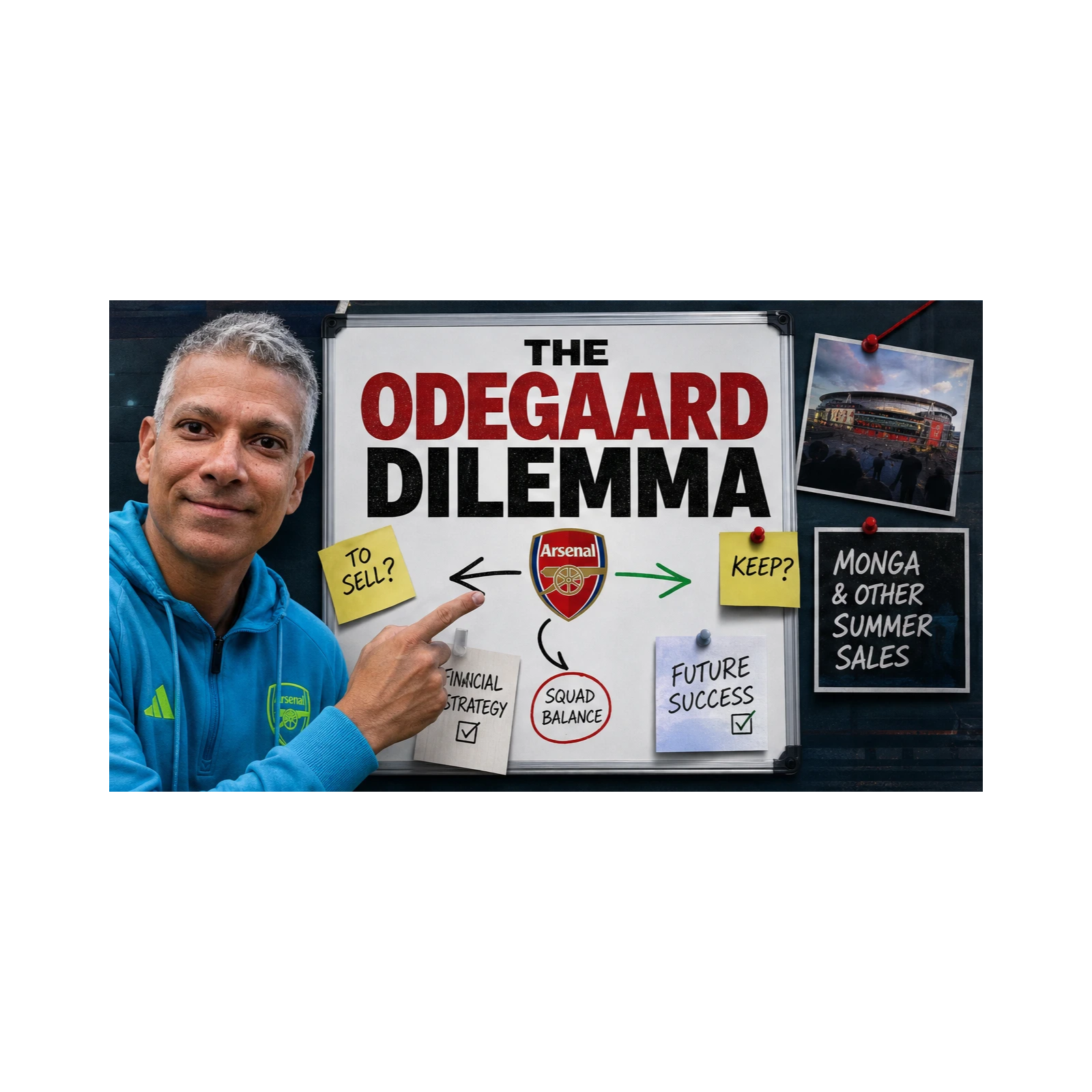 The Martin Odegaard Debate: To Sell Or Not? Plus Monga & Other Summer Sales episode artwork