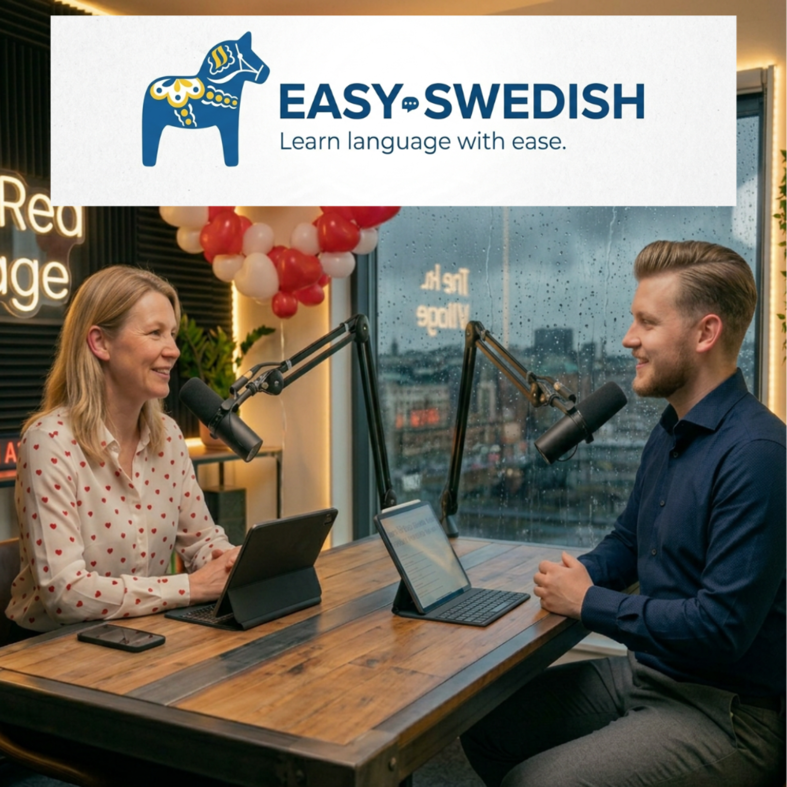 Easy Swedish Podcast: Swedish Dating Fails! 😂 Is finding love in Sweden all about "Fika?  episode artwork