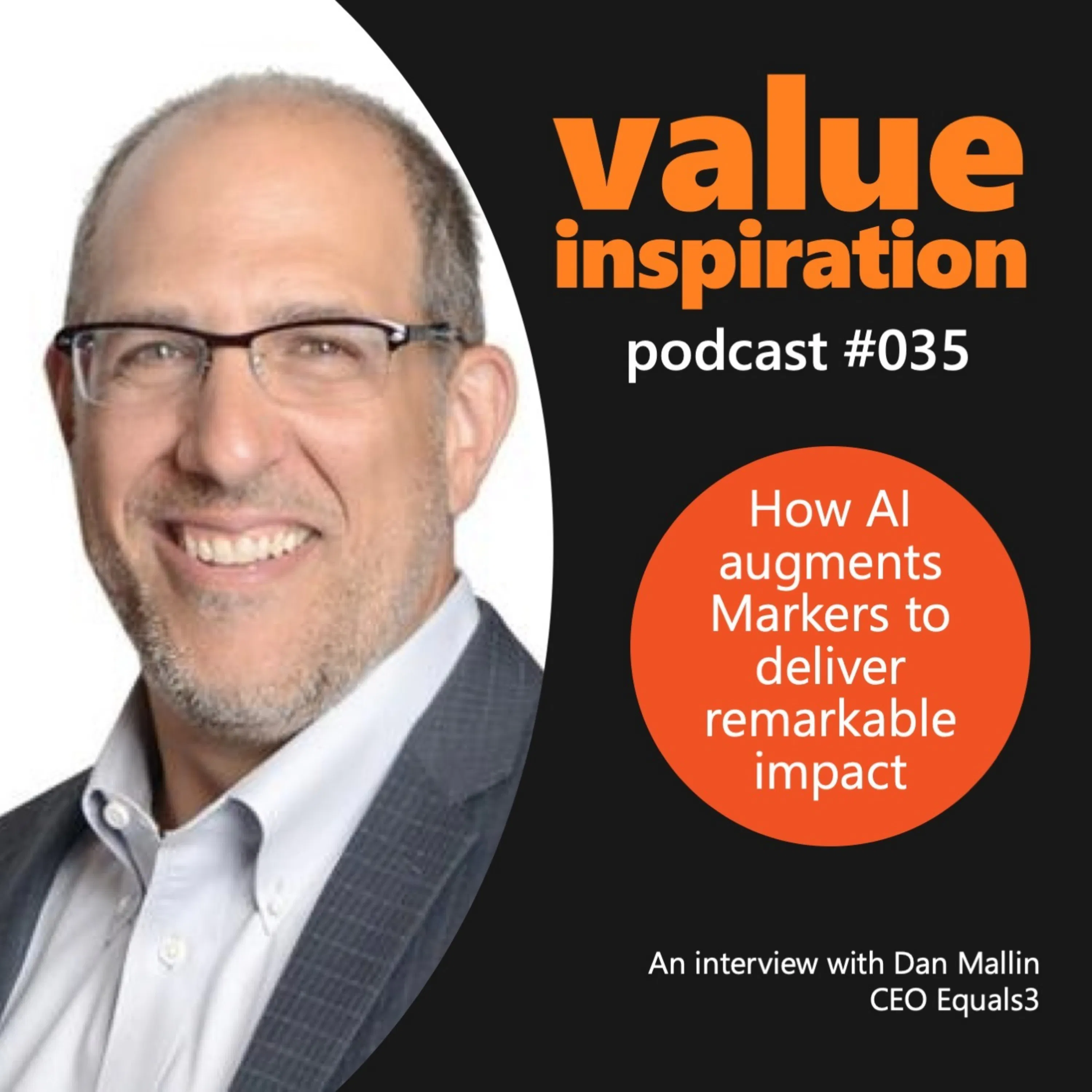 #35 - Dan Mallin, CEO of Equals 3 - On how AI augments Marketeers to deliver remarkable impact
