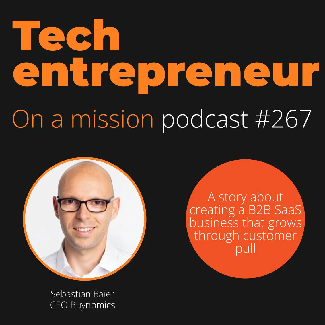 #267 - Sebastian Baier, CEO, Buynomics - on getting pricing right