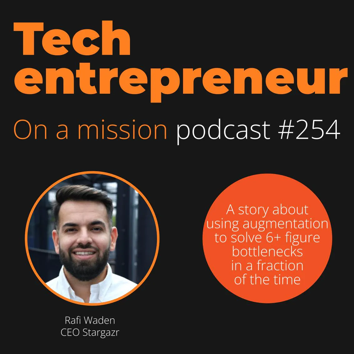 #254 - Rafi Wadan, CEO Stargazr - on standing out in the very crowded FP&A category