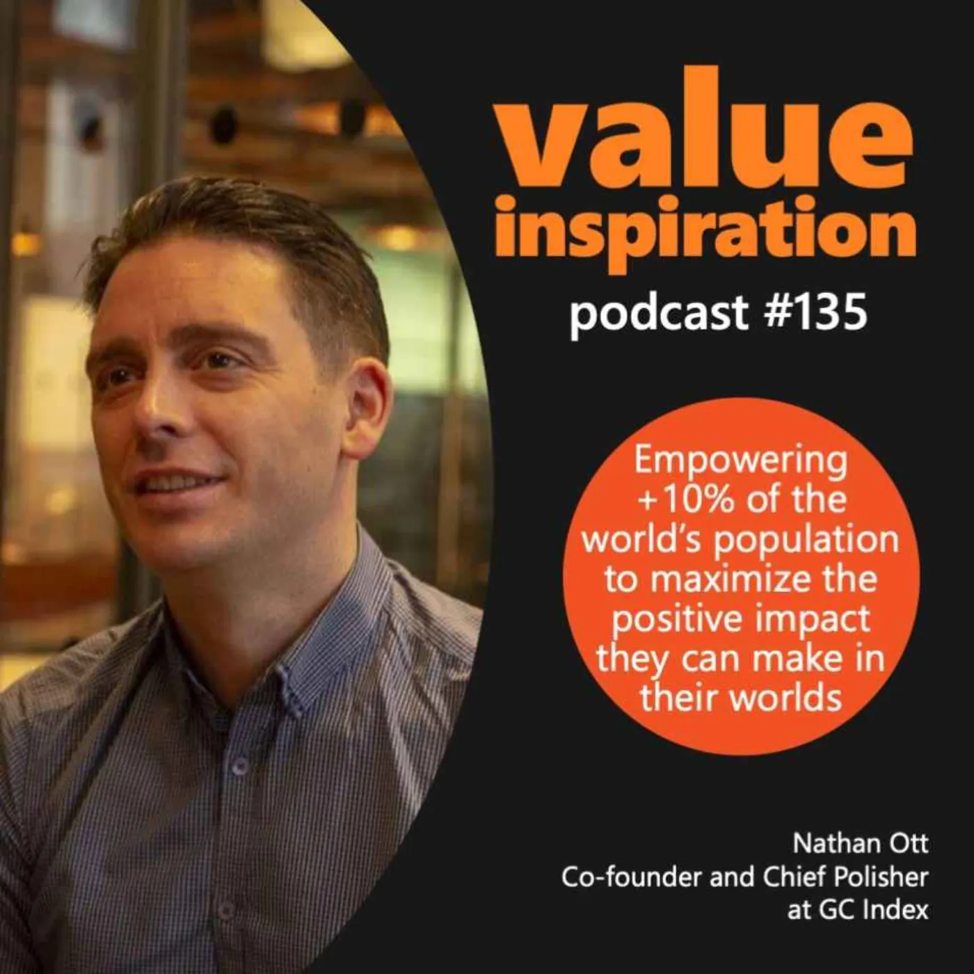 #135 - Nathan Ott, Co-founder of The GC Index - On enabling game changers to maximize their impact