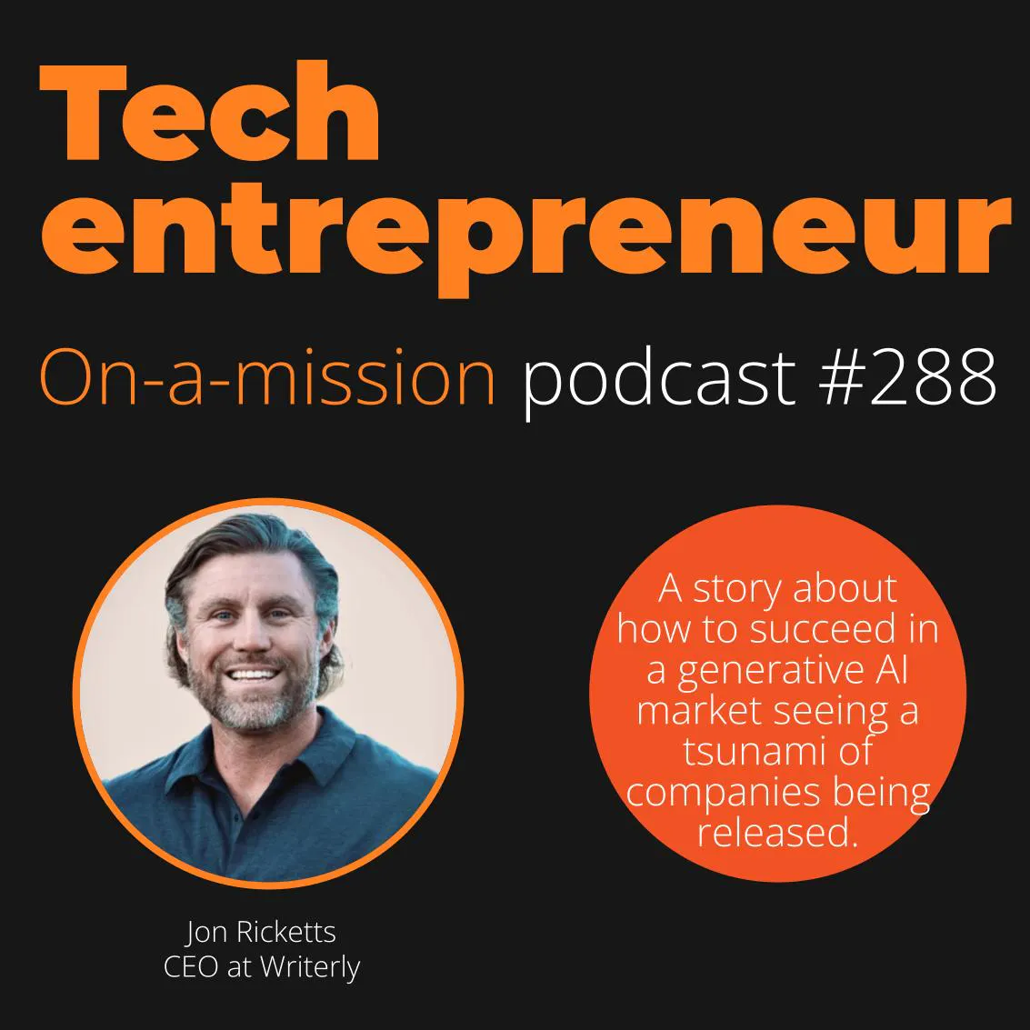 #288 - Jon Ricketts, CEO of Writerly - on building defensible differentiation.