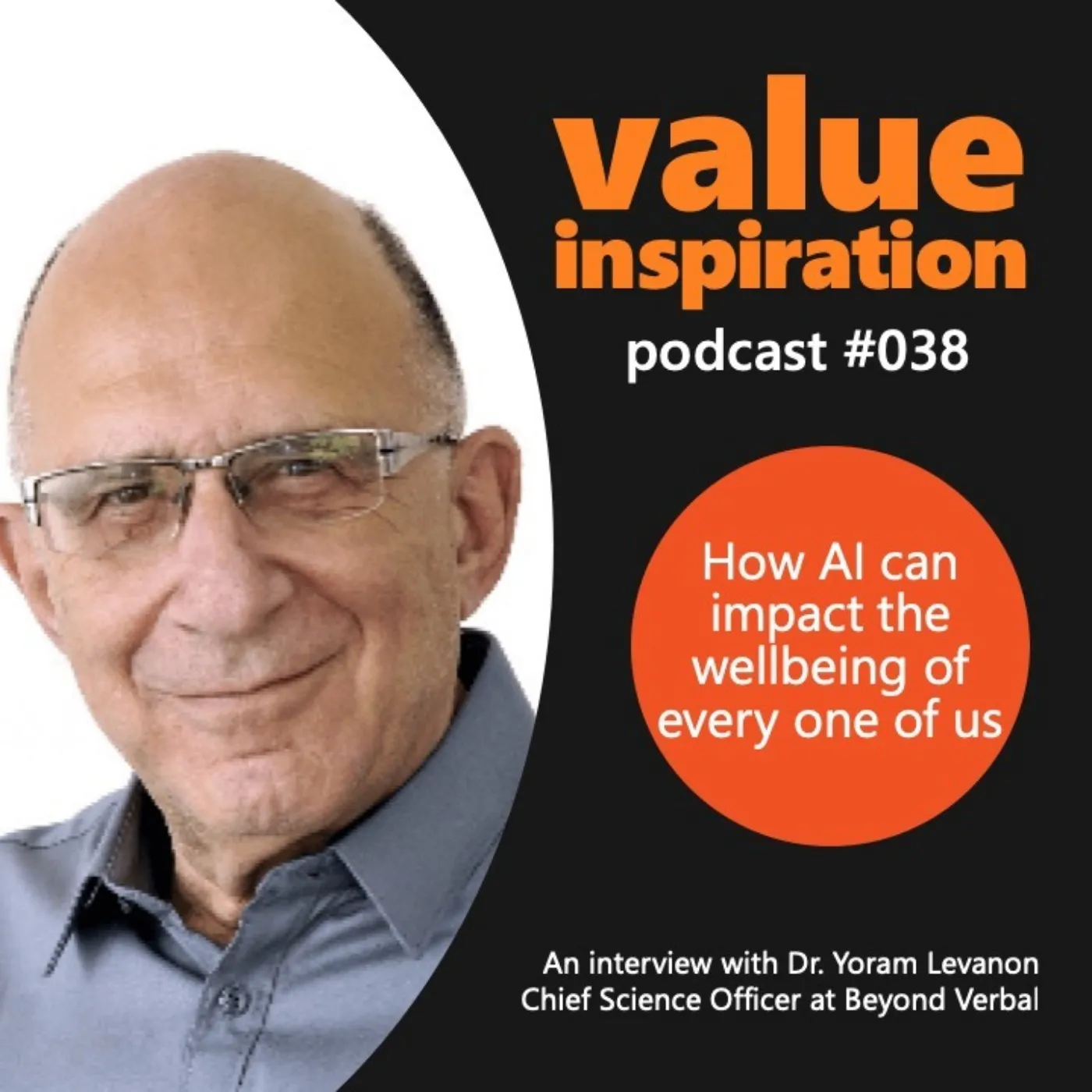 #38 - Dr. Levanon, Chief Science Officer at Beyond Verbal - On how AI can impact the well-being of every one of us