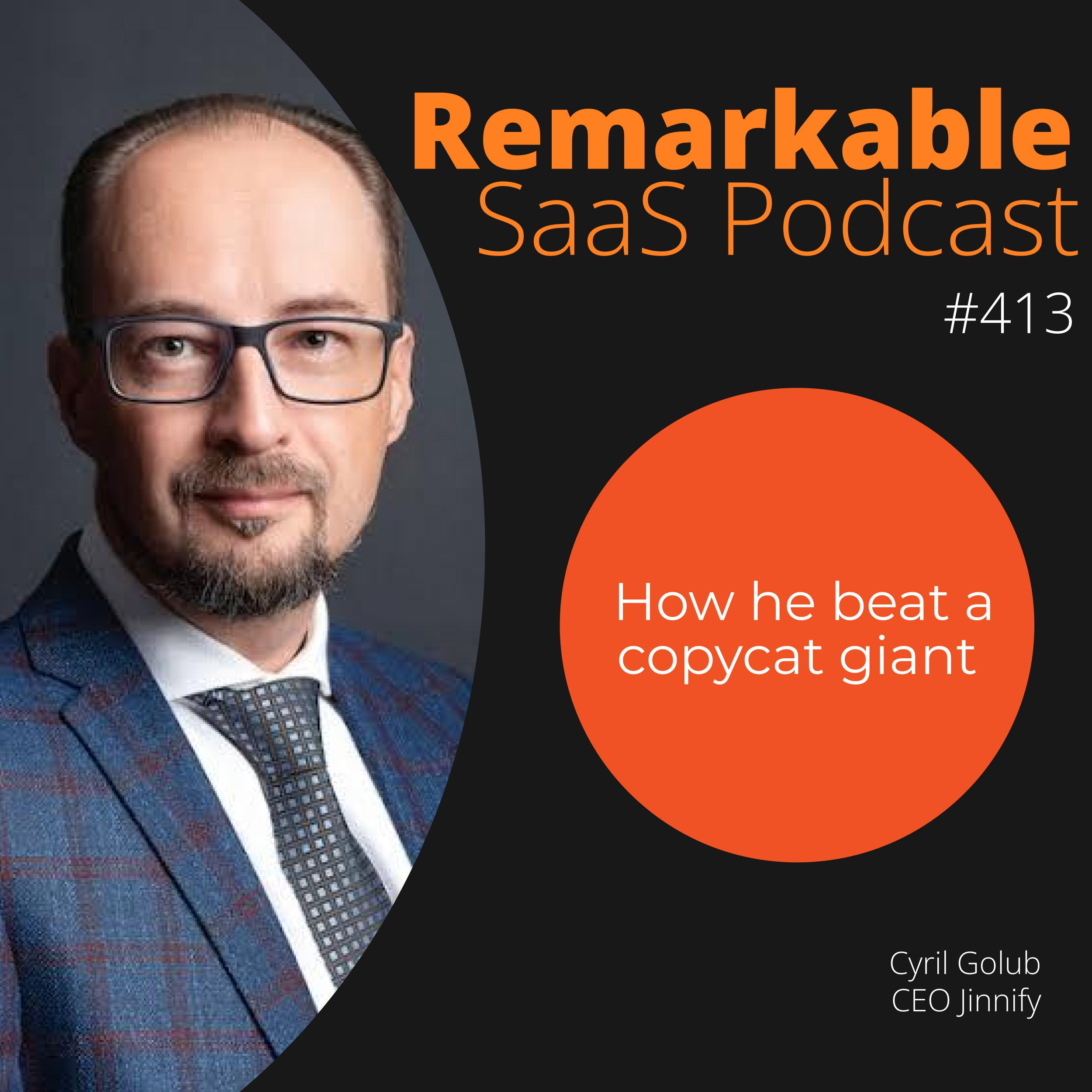 #413 – How Cyril Golub chose the ground Amazon can never stand on