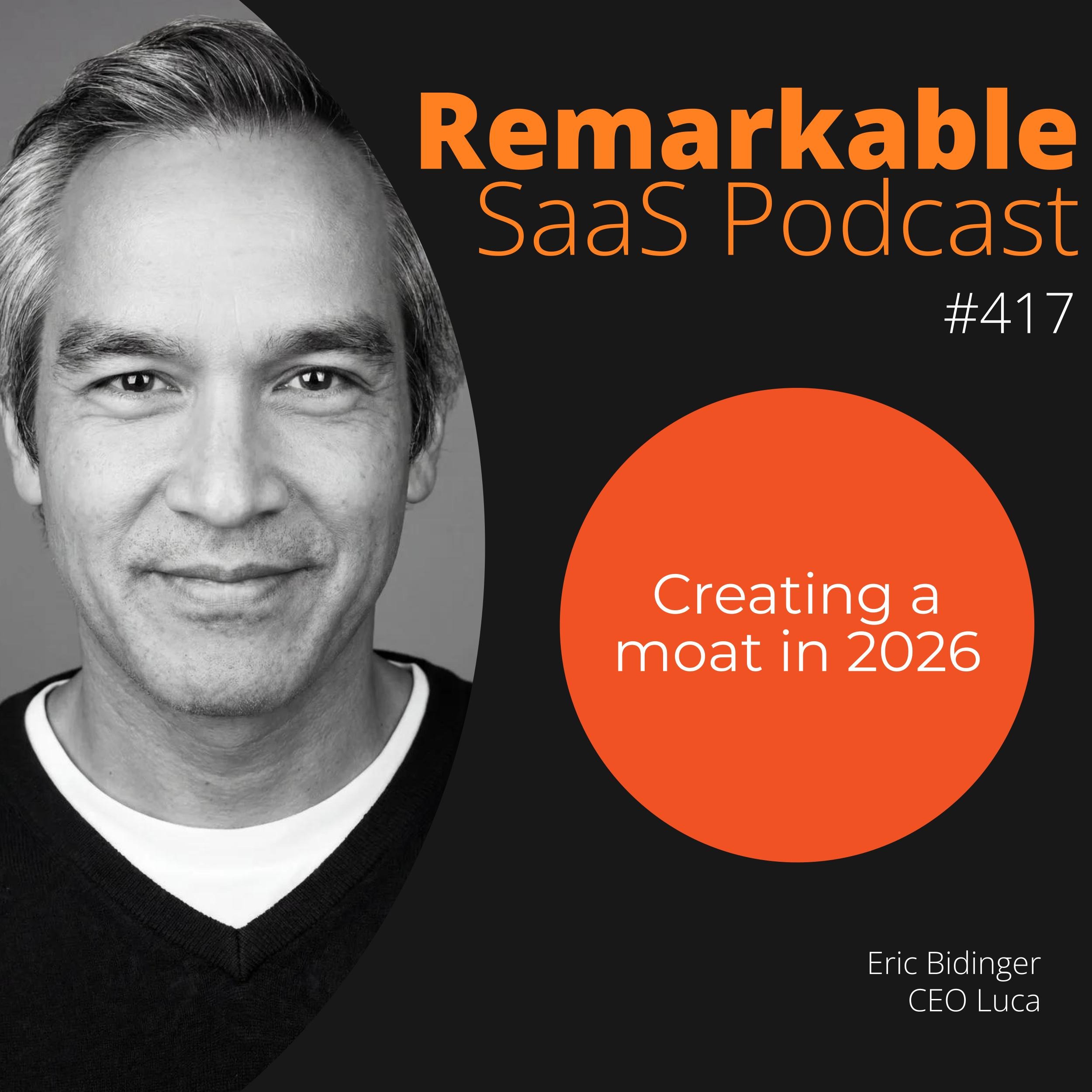 #417 – Eric Bidinger on the moat that grows while customers use it episode artwork