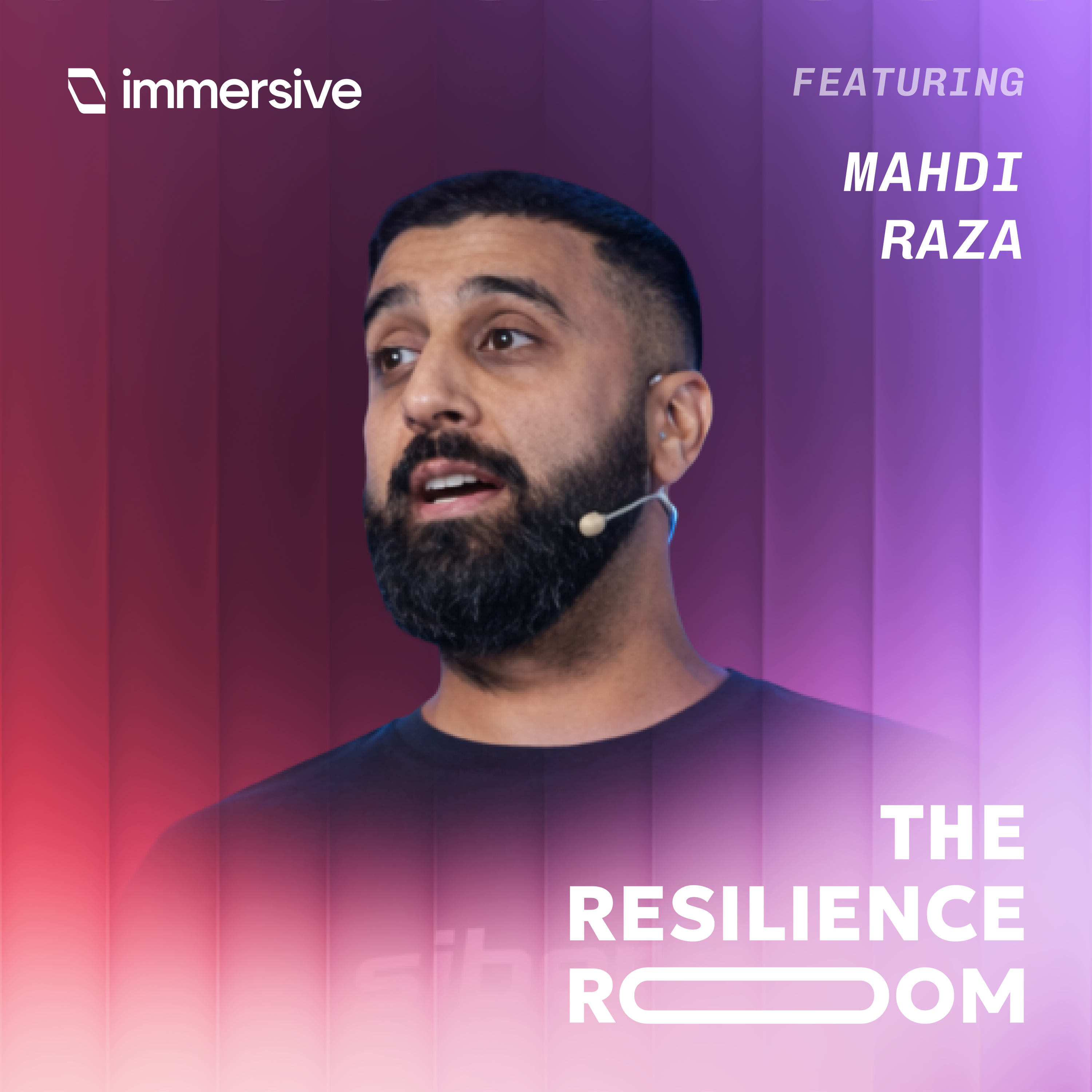 Gamification, Crisis Simulation, and the Fight Against AI Fatigue | The Resilience Room ft. Mahdi Raza episode artwork