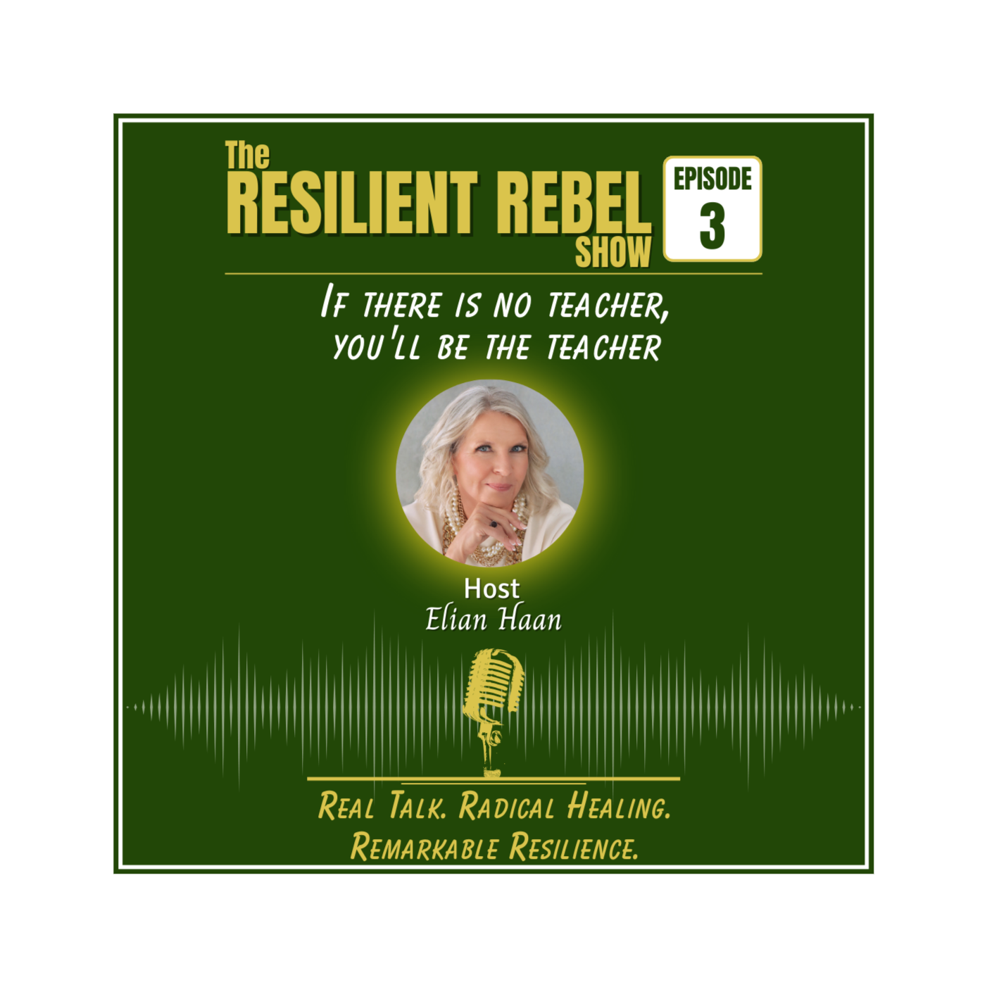 The Resilient Rebel Show Ep. 3: If There Is No Teacher, You'll Be The Teacher episode artwork
