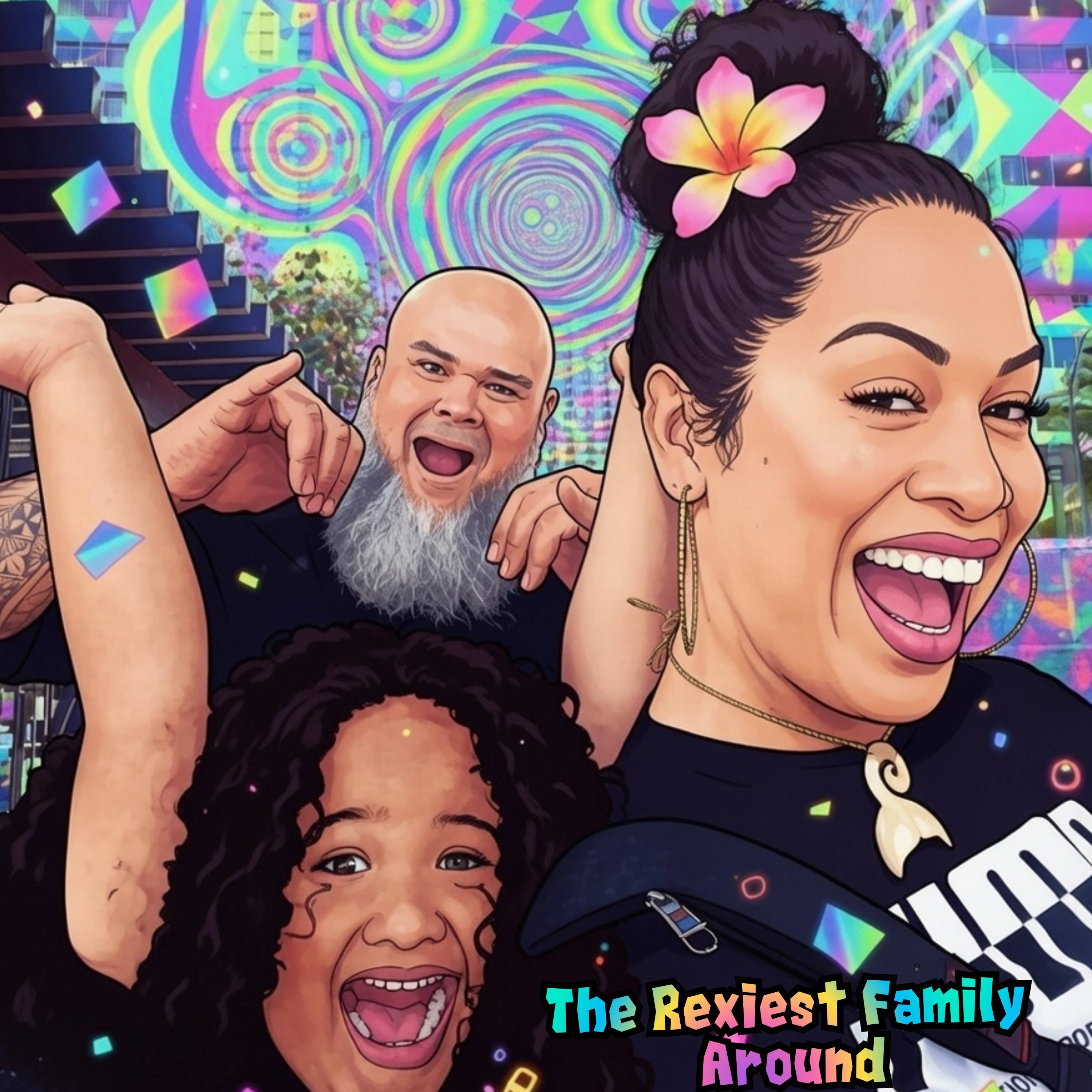 The Rexiest Family Around cover art