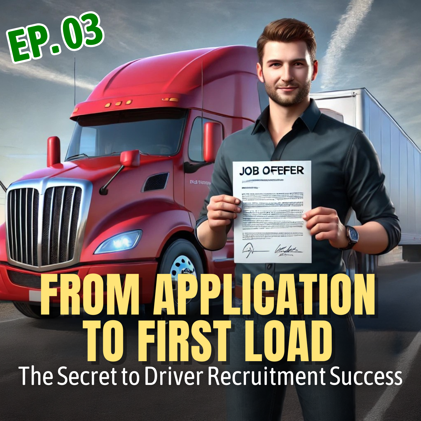 Driver Recruitment and Retention: From Application to First Load #EPISODE3