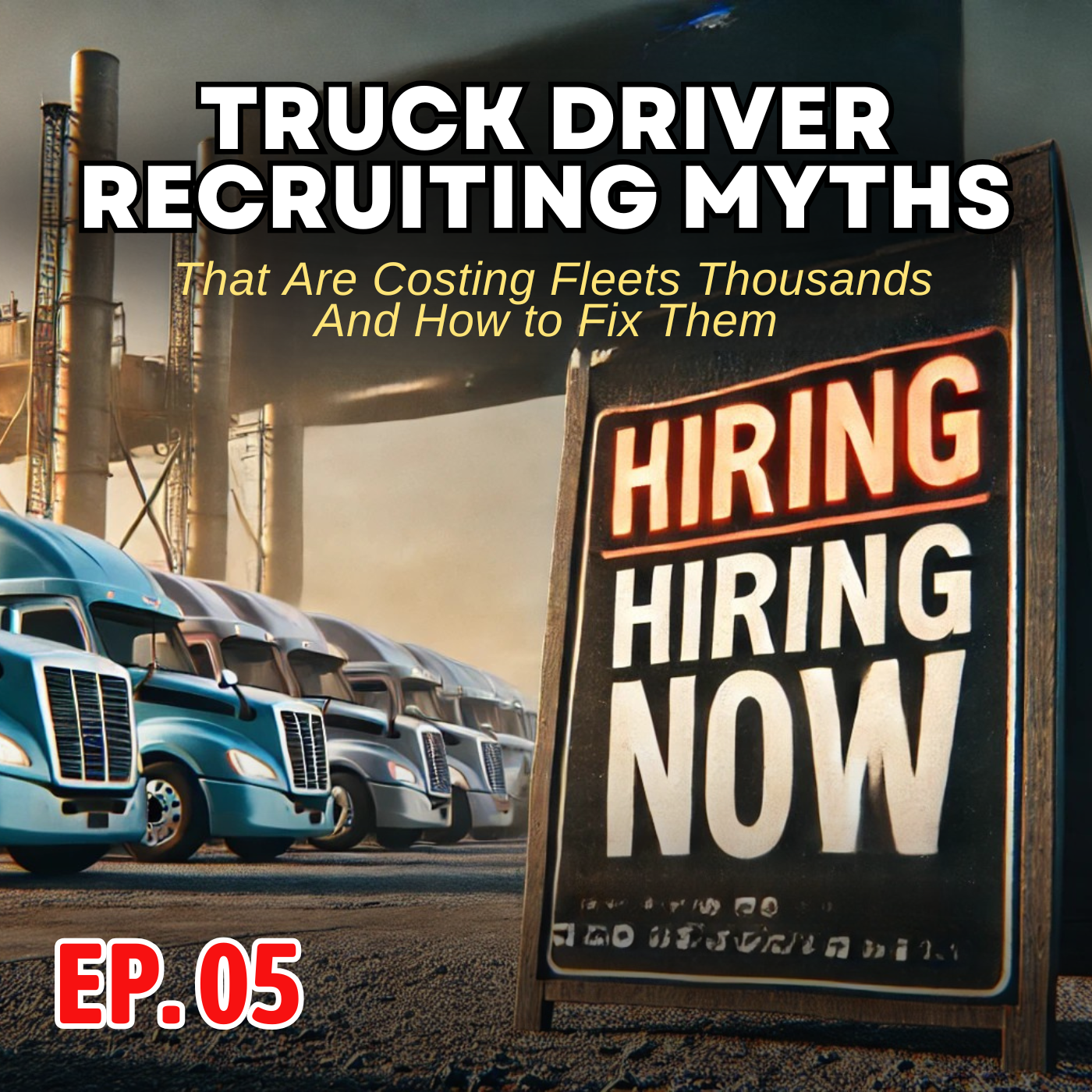 🚛 Truck Driver Recruiting Myths That Are Costing Fleets Thousands—And How to Fix Them #EPISODE5