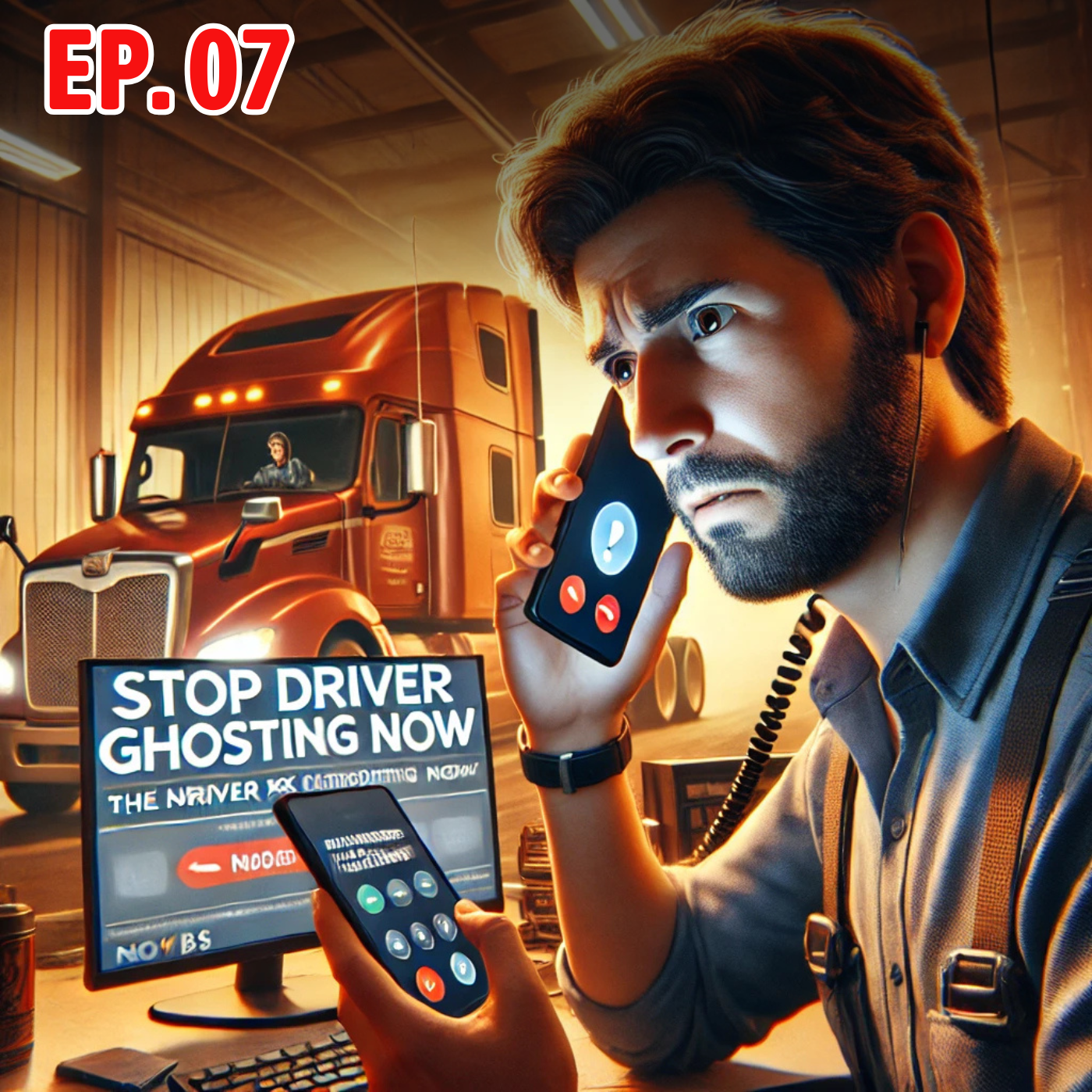 Stop Driver Ghosting Now: The No‑BS Fix to Keep Your Fleet Rolling | The Rig on Wheels Radio #EP7