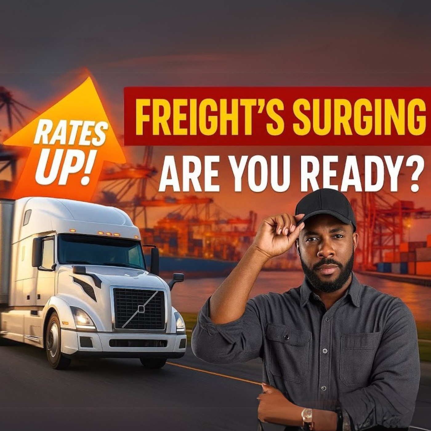 Freight’s Surging - Drivers, Are You Missing Out? | The Rig On Wheels Show #episode95