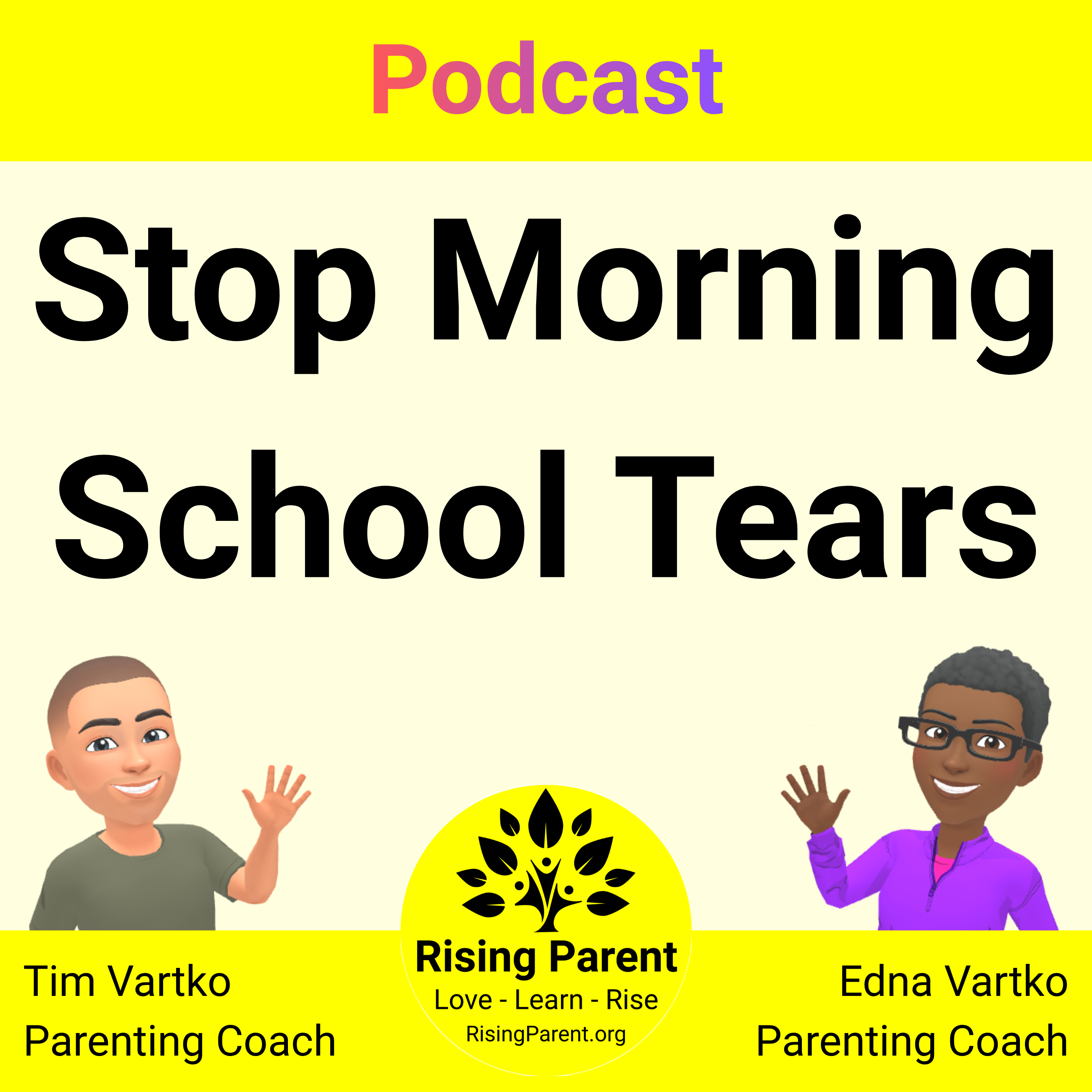 School Morning Routine Hacks: End Chaos & Stress for Elementary Parents episode artwork