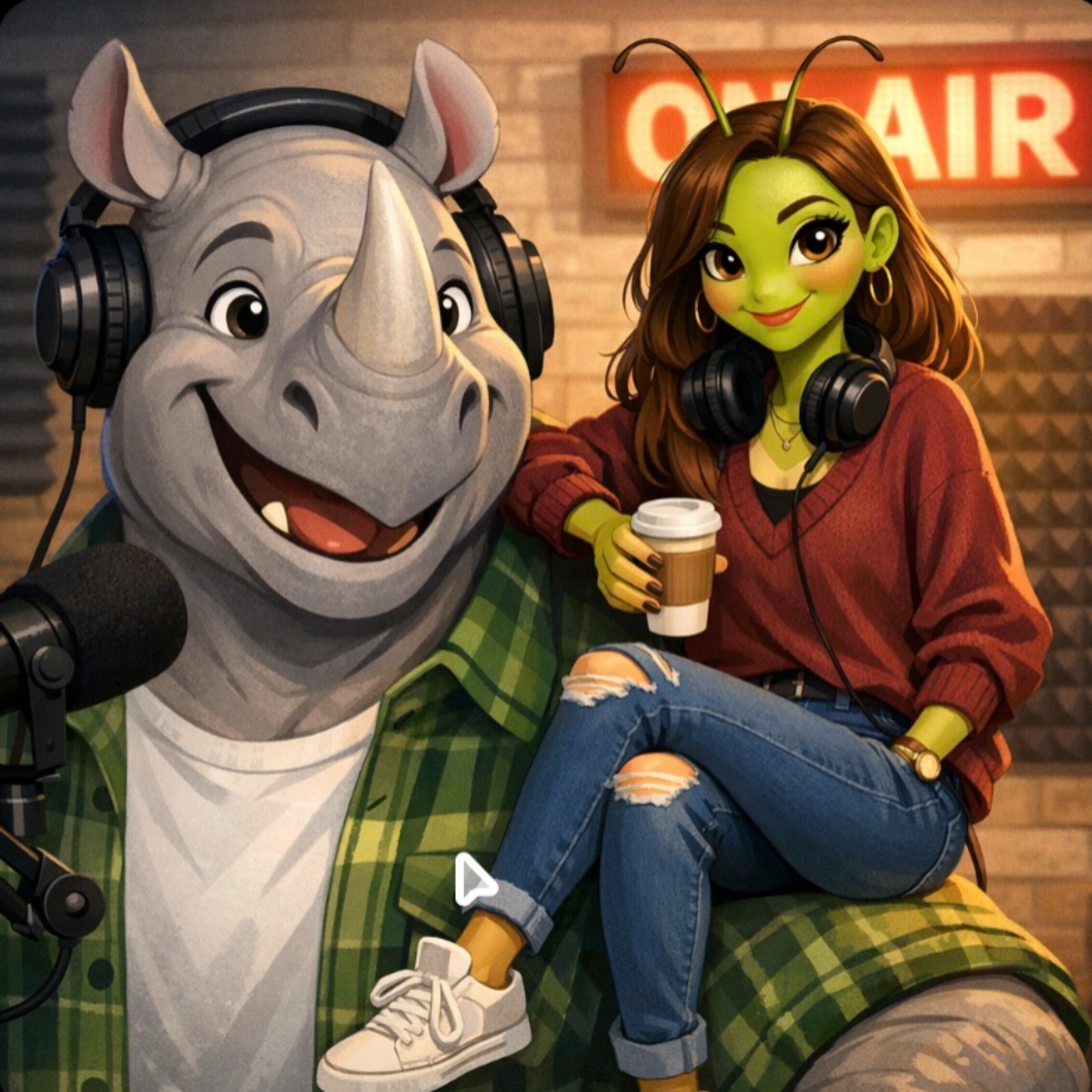 The Ryno & Cricket Show cover art