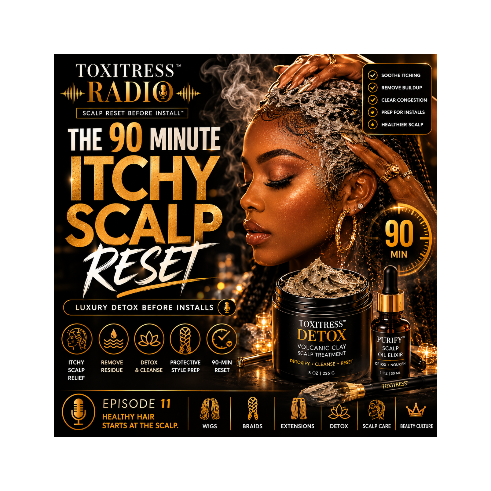 The 90 Minute Itchy Scalp Reset episode artwork