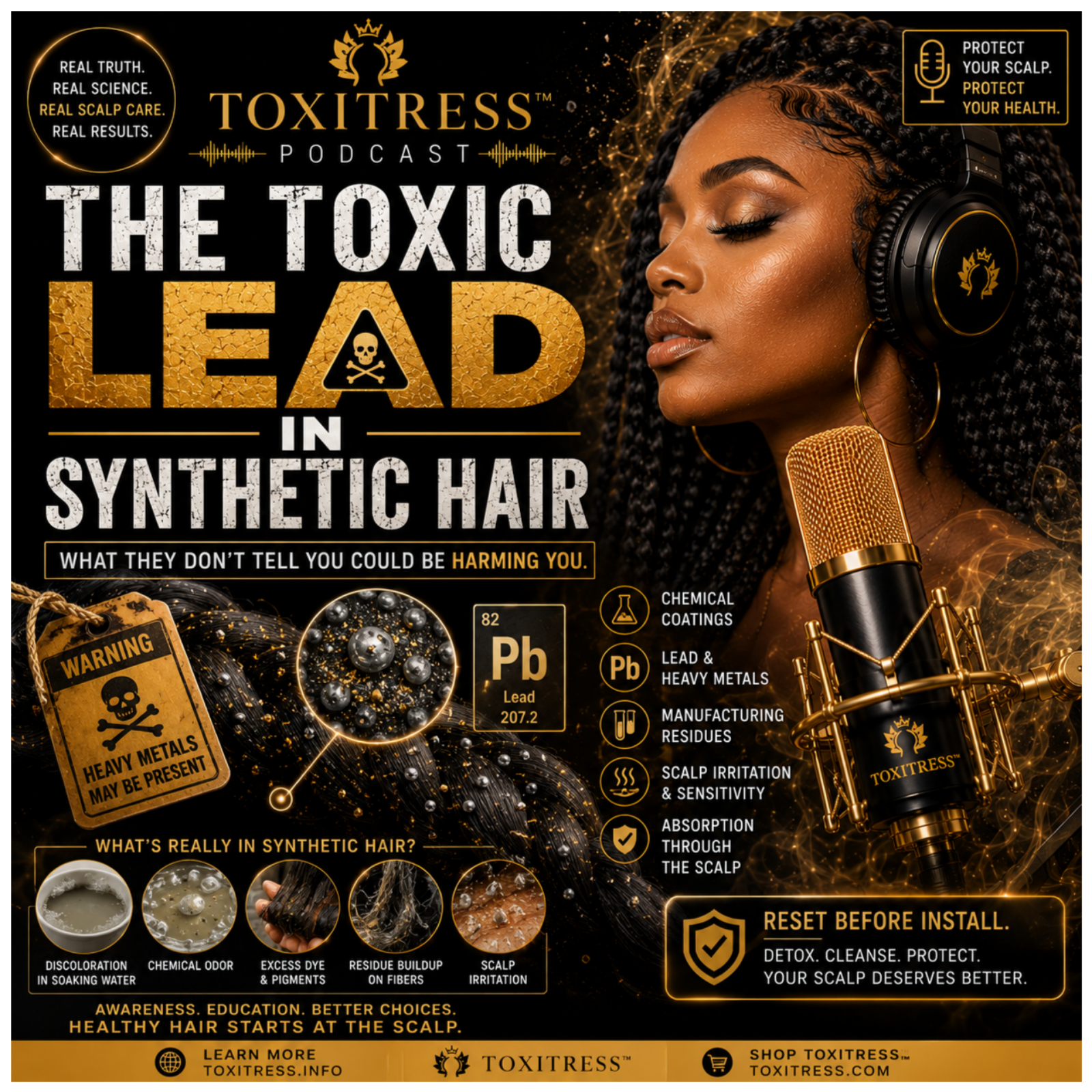 The Toxic Lead In Synthetic Hair episode artwork