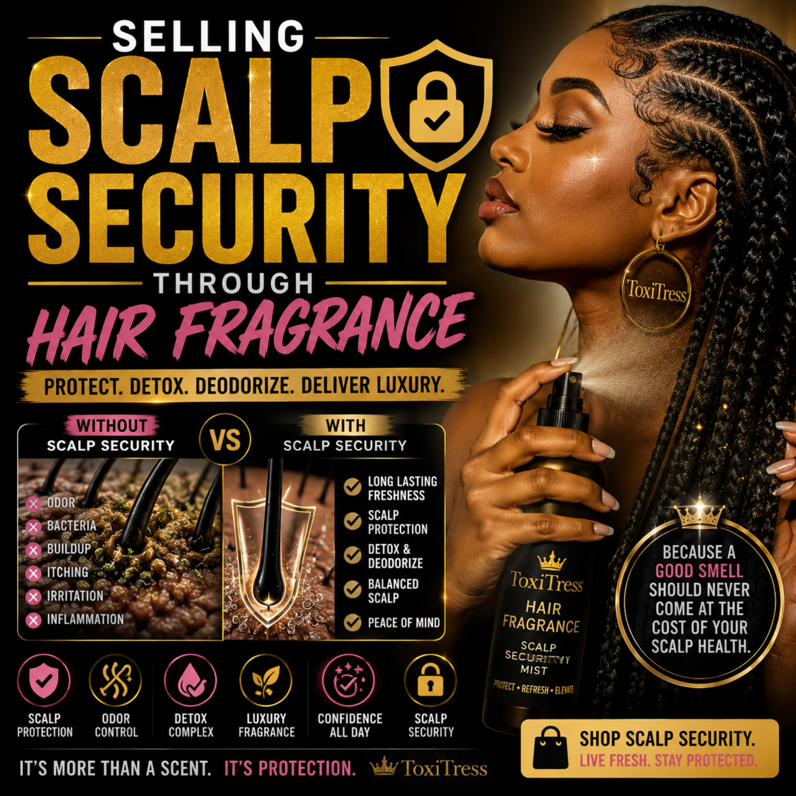 Selling Scalp Security Through Hair Fragrance episode artwork