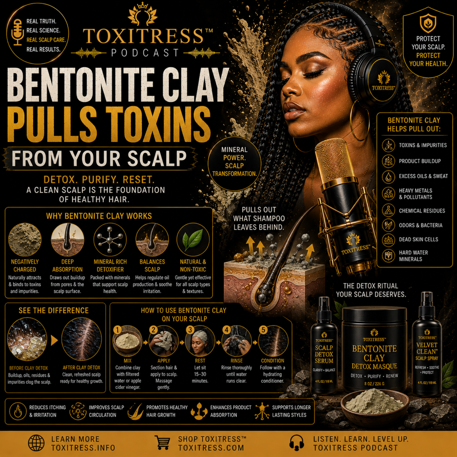 Bentonite Clay Pulls Toxins From Your Scalp episode artwork