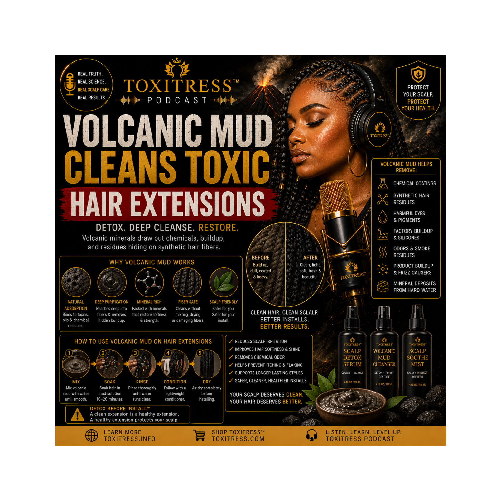 Volcanic Mud Cleans Toxic Hair Extensions episode artwork