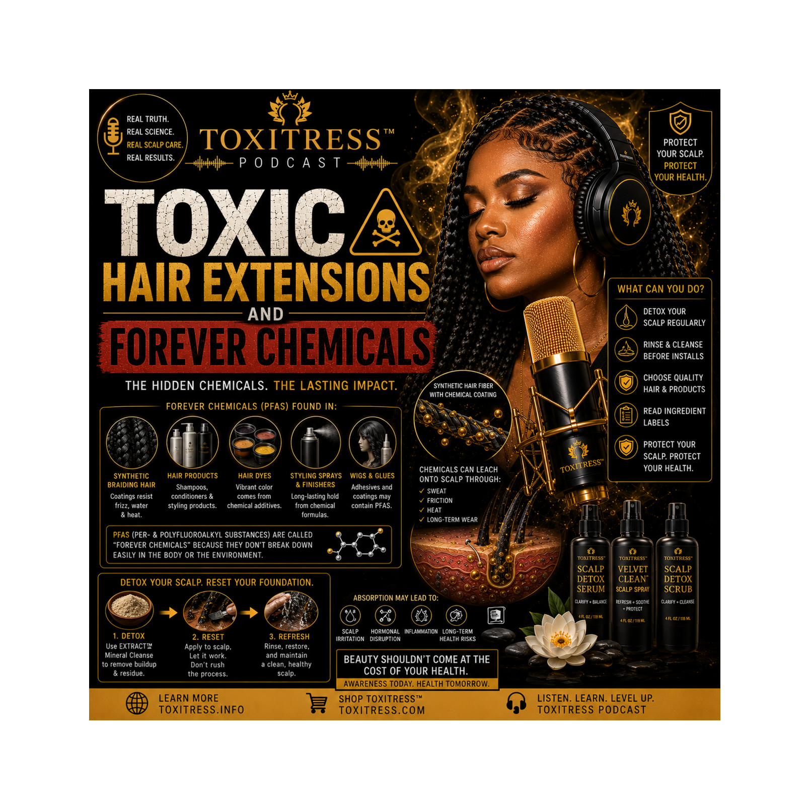 Toxic Hair Extensions & Forever Chemicals episode artwork