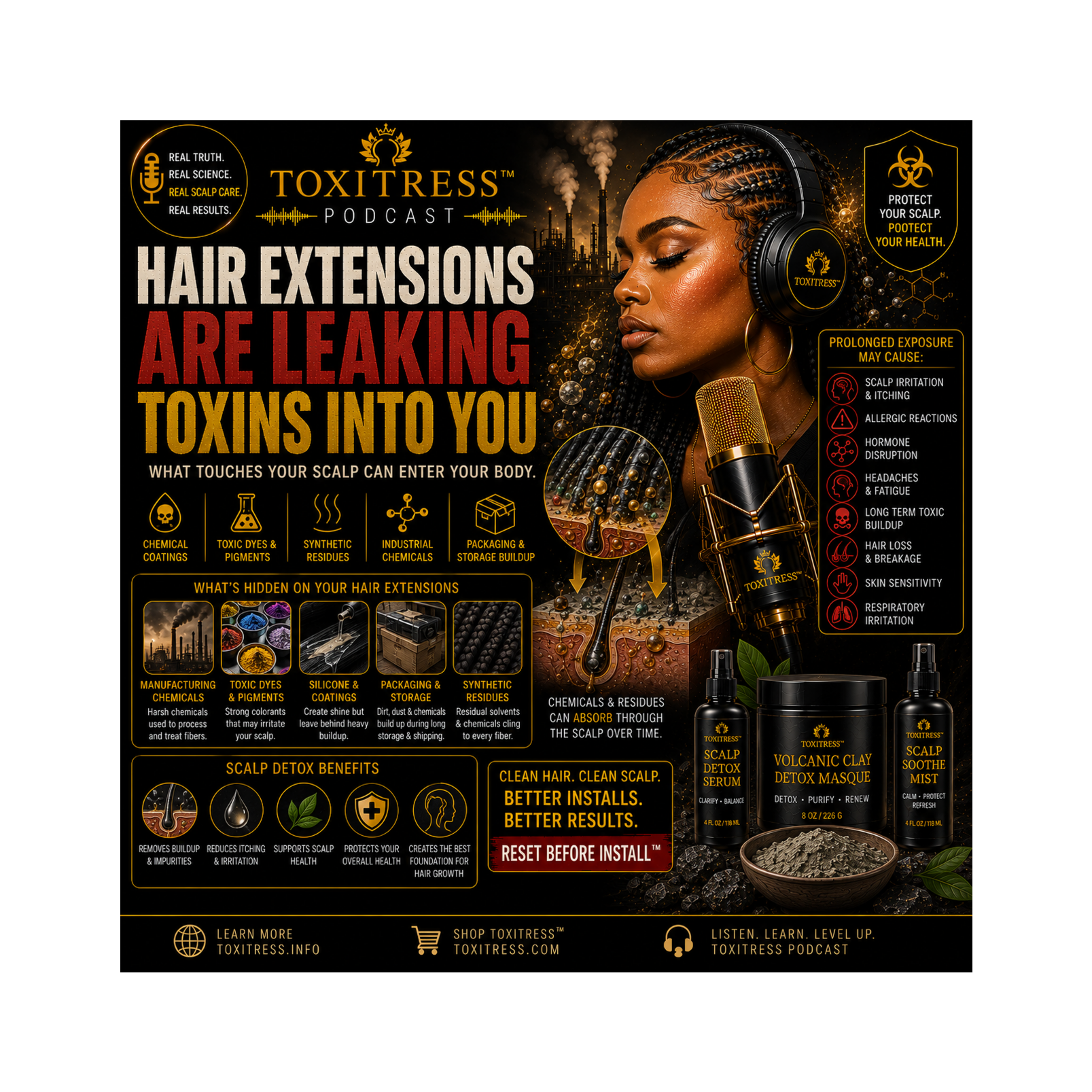 Hair Extensions Are Leaking Toxins Into You episode artwork
