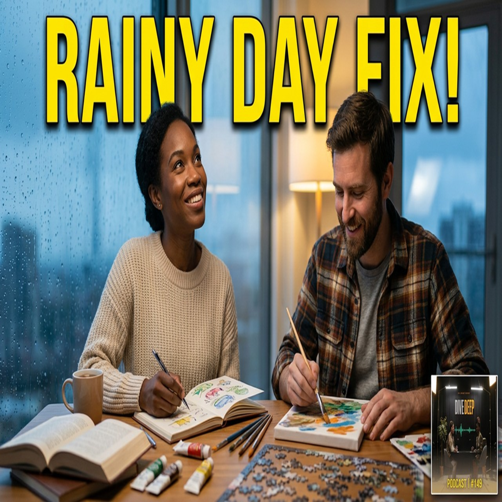 Stay Inspired Indoors: The Best Indoor Activities for Gloomy, Rainy Days #149 episode artwork