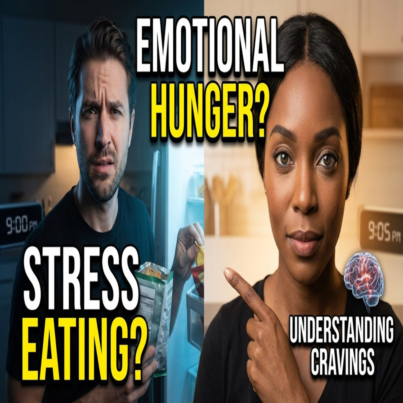 Why We Eat When We're Not Hungry | The Psychology Behind Emotional Eating #151 episode artwork