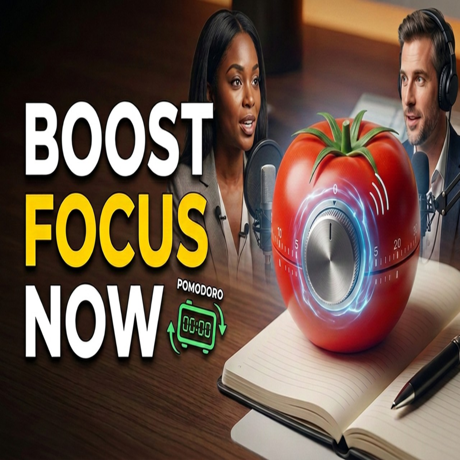 The Pomodoro Technique Explained: A Simple Way to Improve Focus and Productivity #155 episode artwork